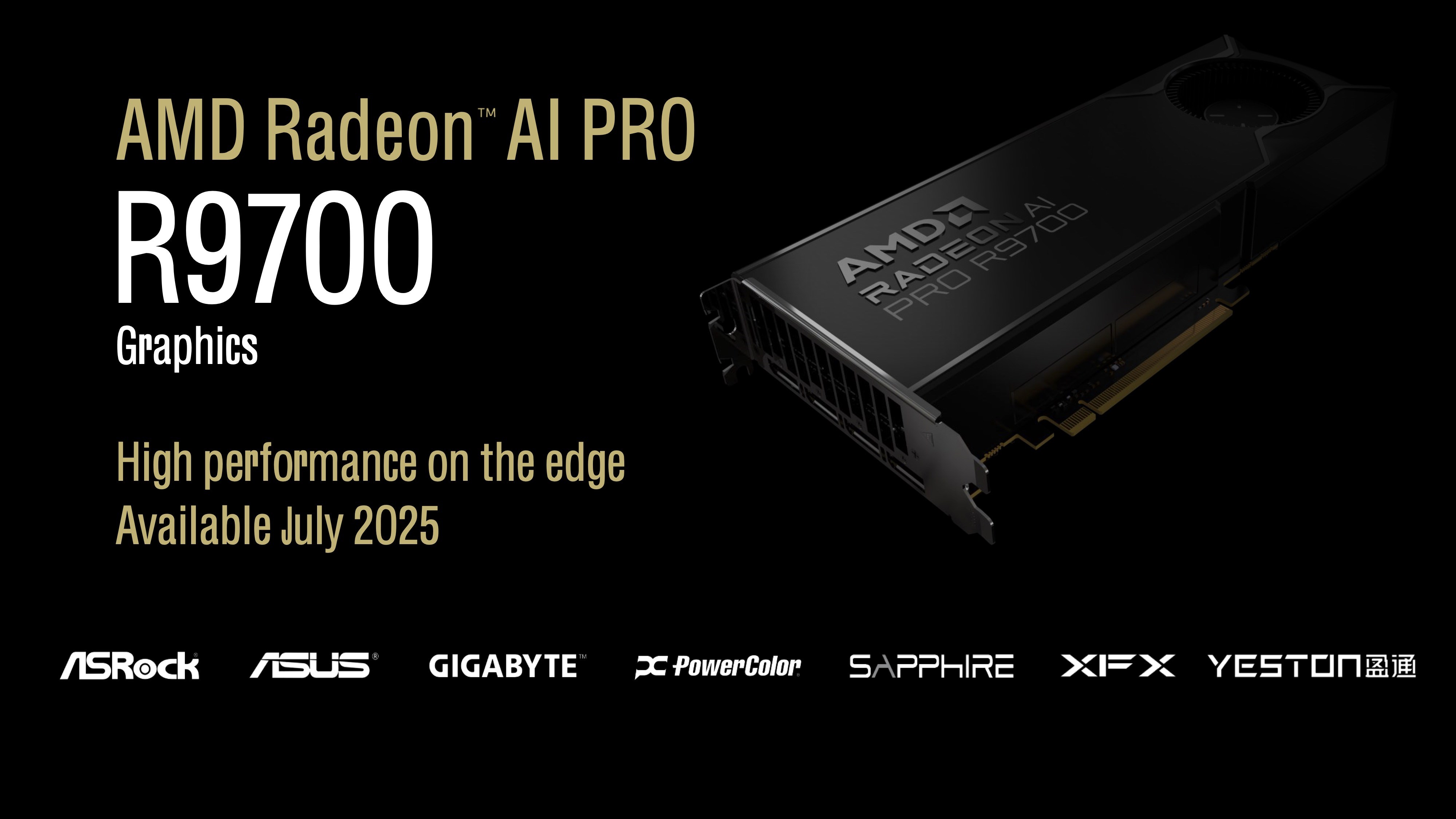 AMD, Radeon AI Pro R9700 ile Nvidia’ya meydan okuyor