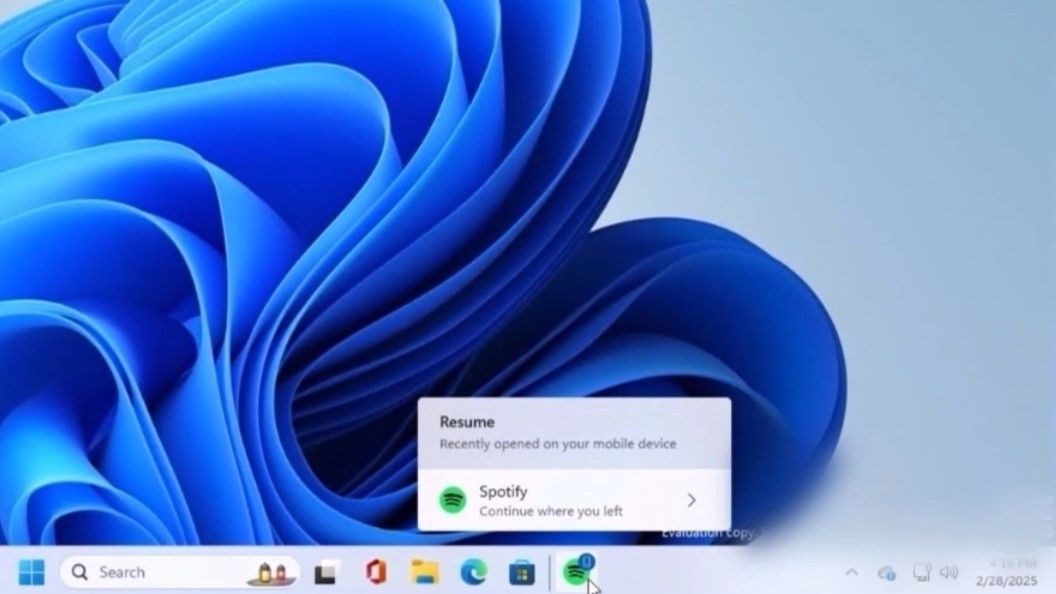 Windows 11'e telefondan PC'ye uygulama geçiş özelliği geliyor