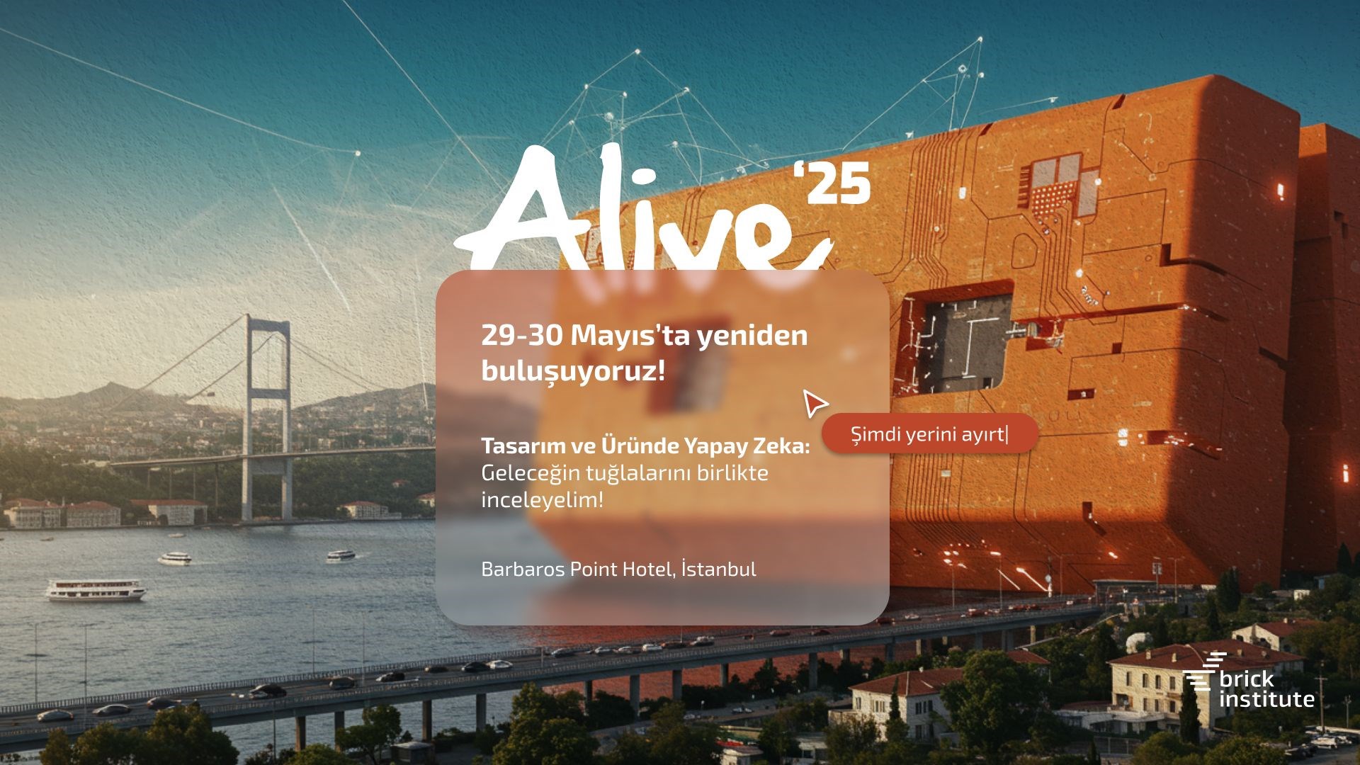 Alive ‘25: Tasarım ve Üründe Yapay Zeka Konferansı Başlıyor!