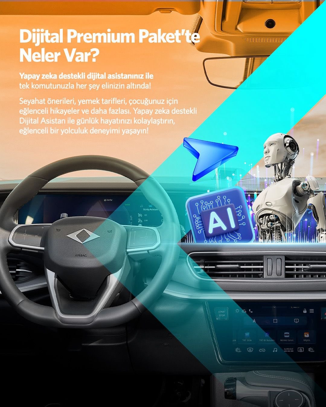 Togg’a Dijital Premium Paket üyeliği geldi: Avantajları neler?