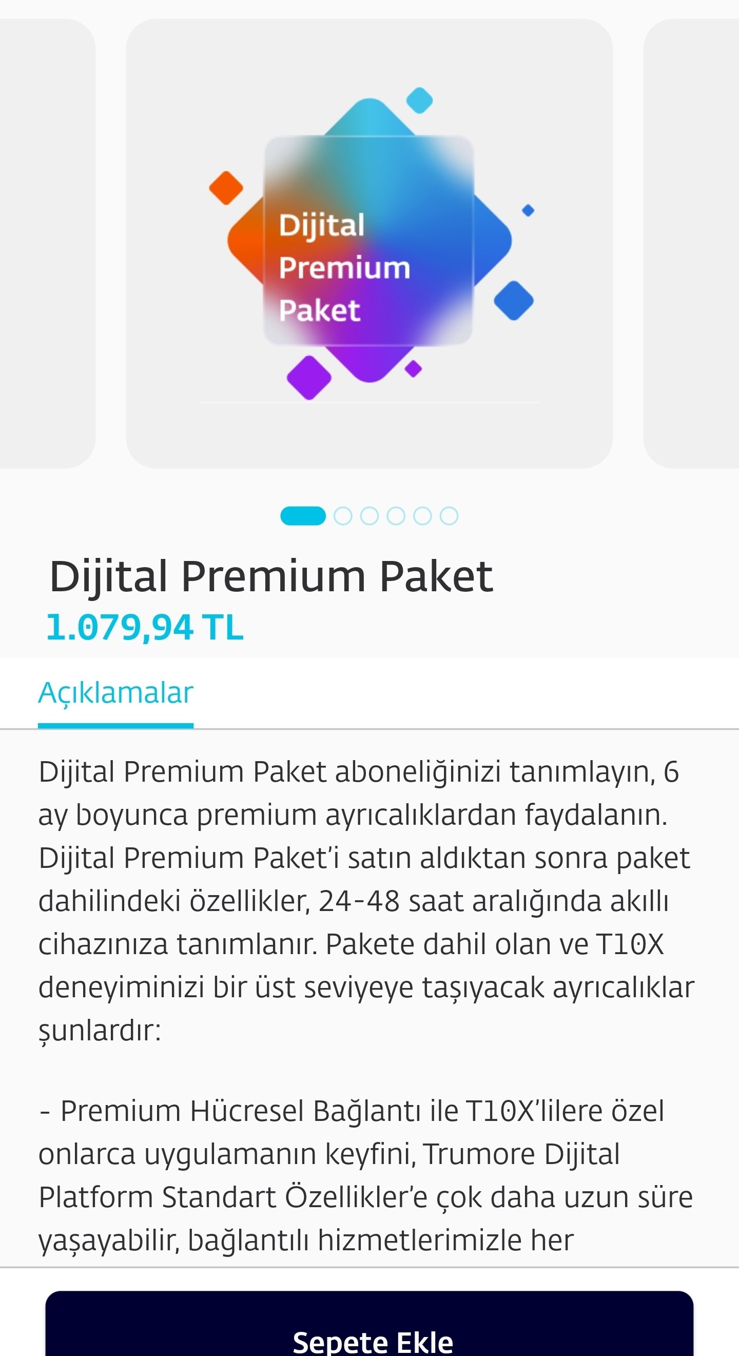 Togg’a Dijital Premium Paket üyeliği geldi: Avantajları neler?