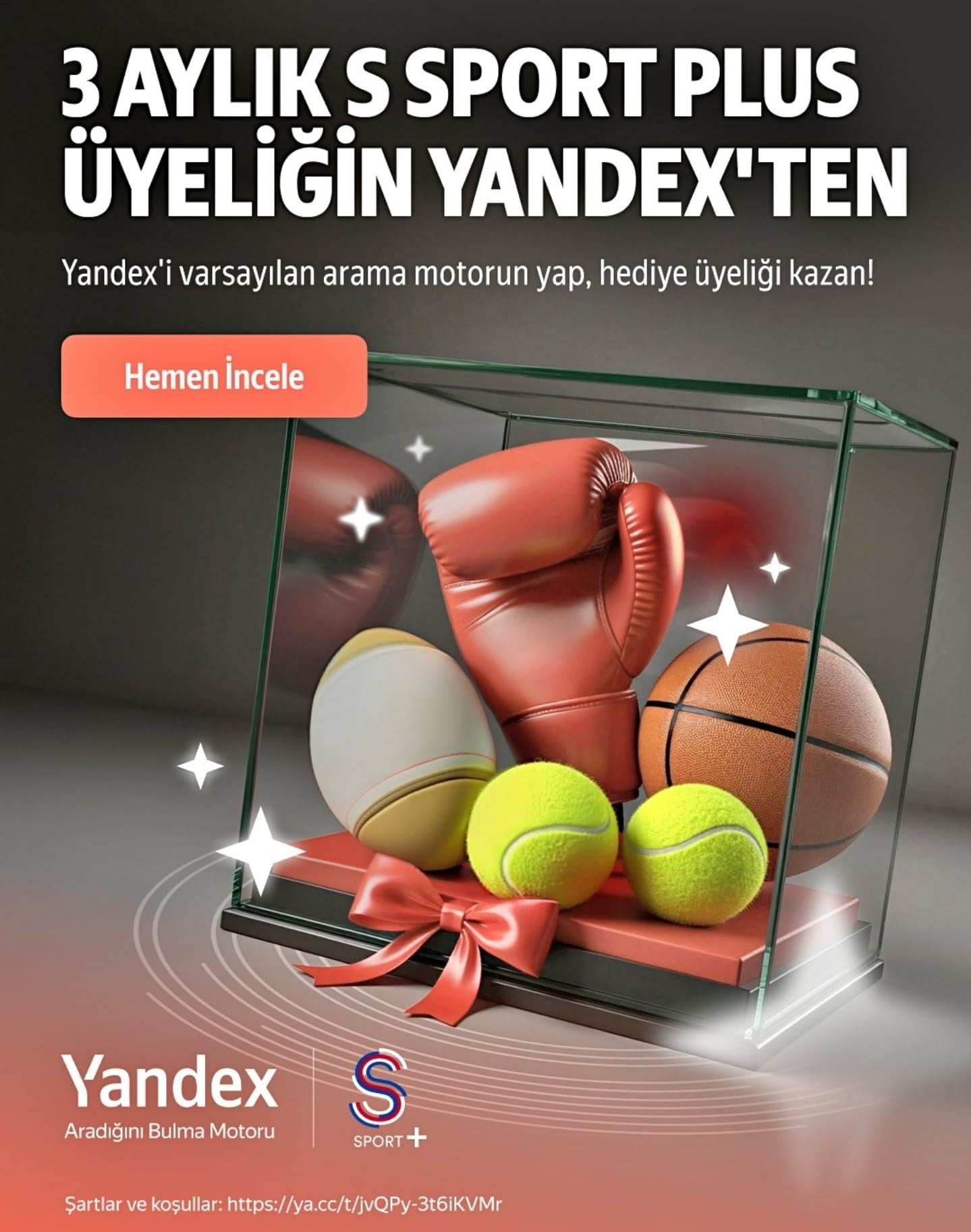 Yandex üç aylık S Sport Plus üyeliği hediye ediyor: Nasıl alınır?