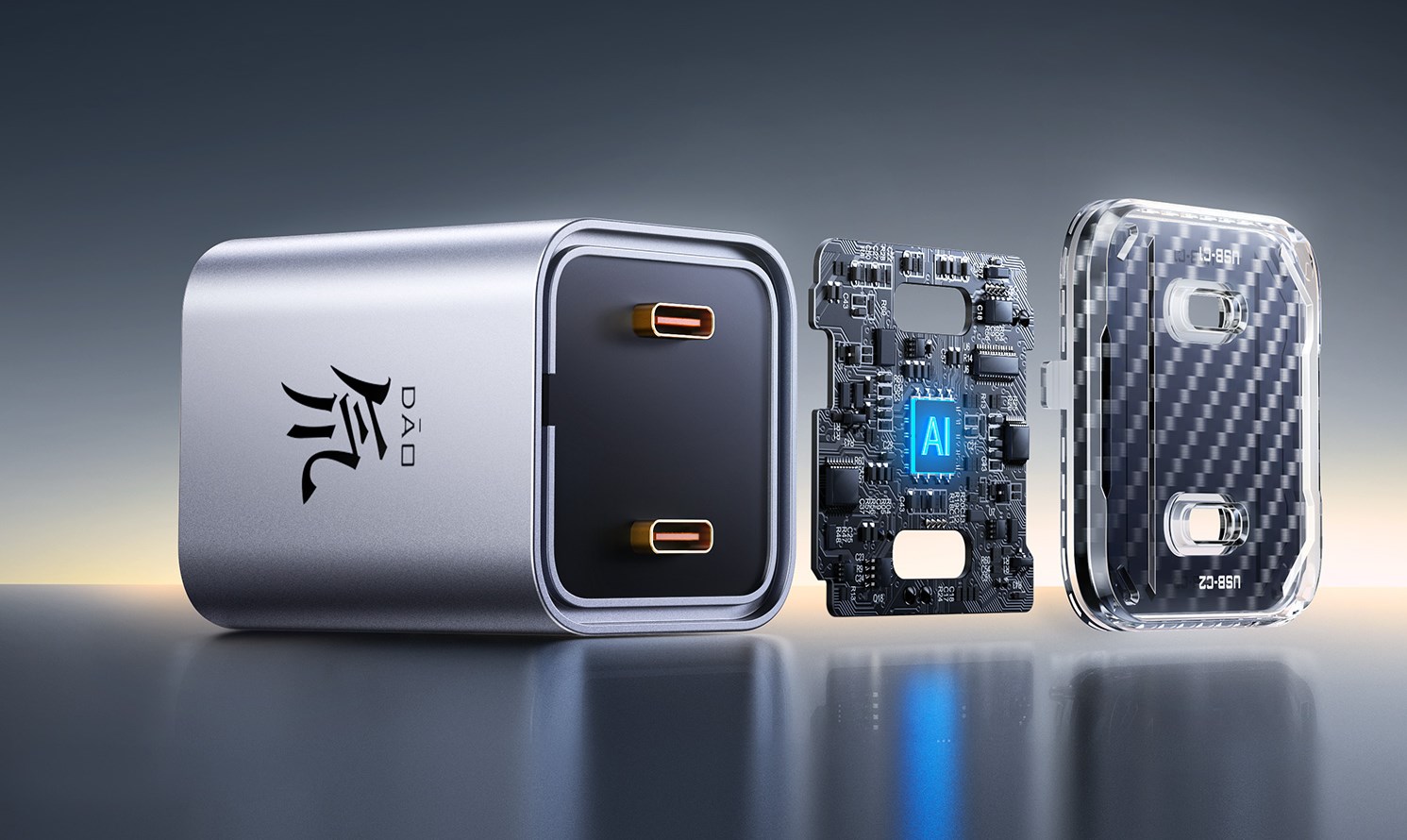 RedMagic DAO mini 65W GaN şarj adaptörü