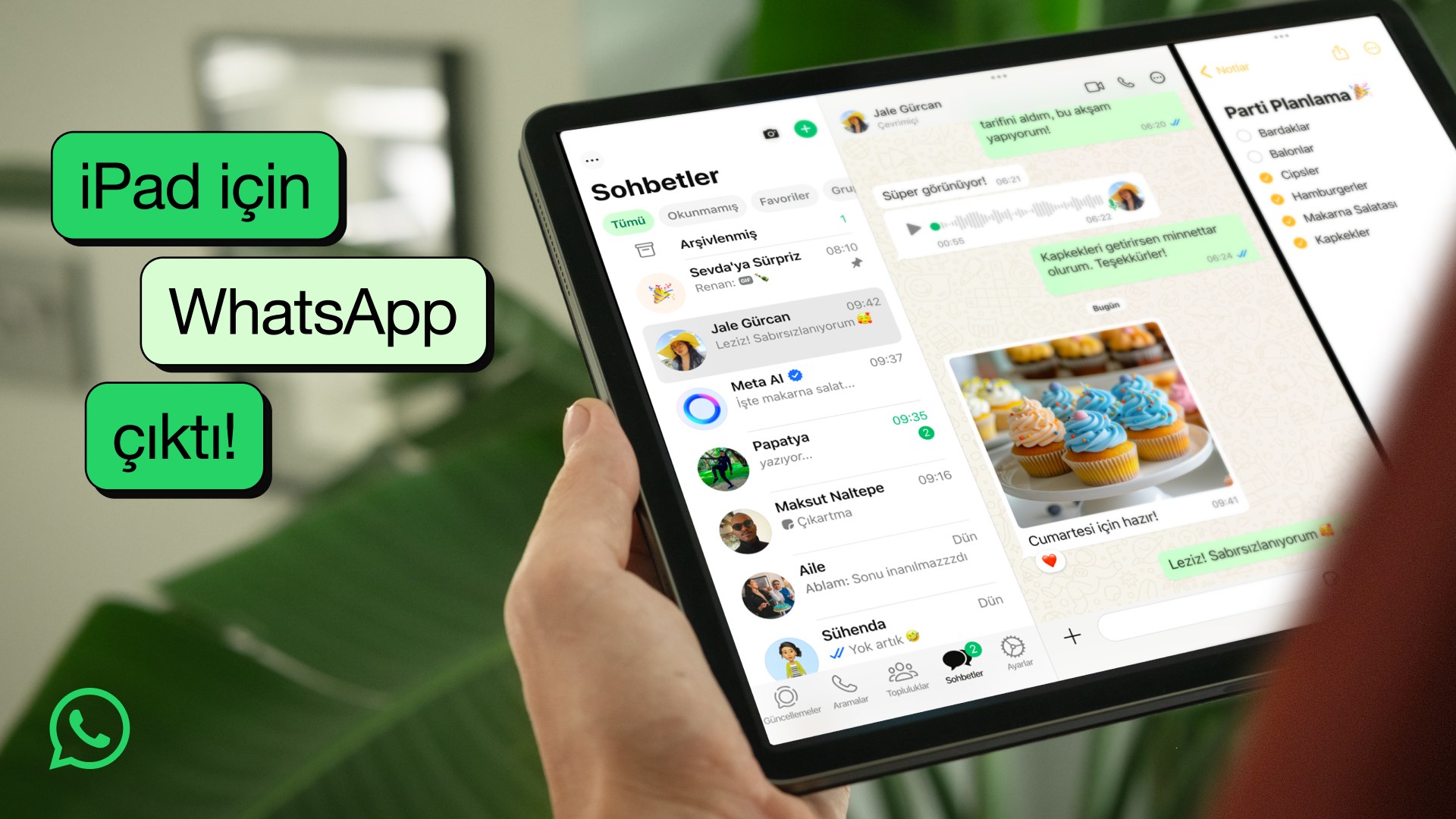 whatsapp ipad uygulaması yakında yayınlanabilir