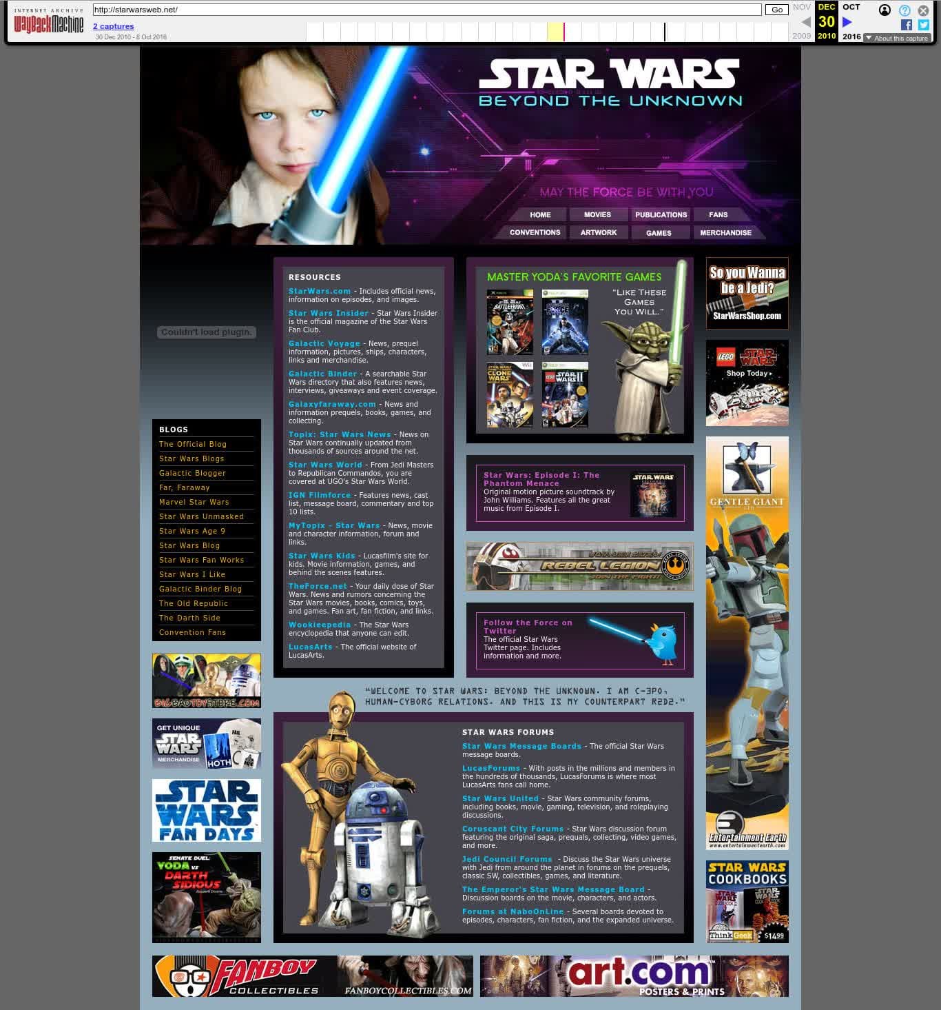 CIA, casuslarına Star Wars hayran sitesi üzerinden ulaştı