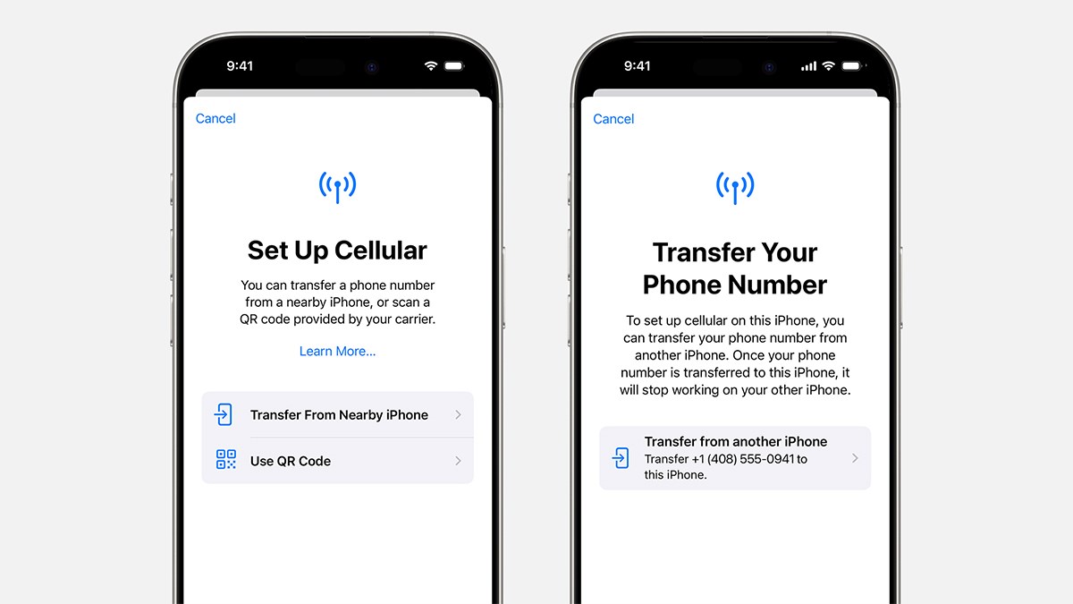 ios 19 esim aktarma iphone android