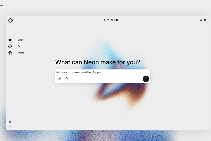 Opera, yapay zeka tabanlı yeni tarayıcısı Neon'u duyurdu