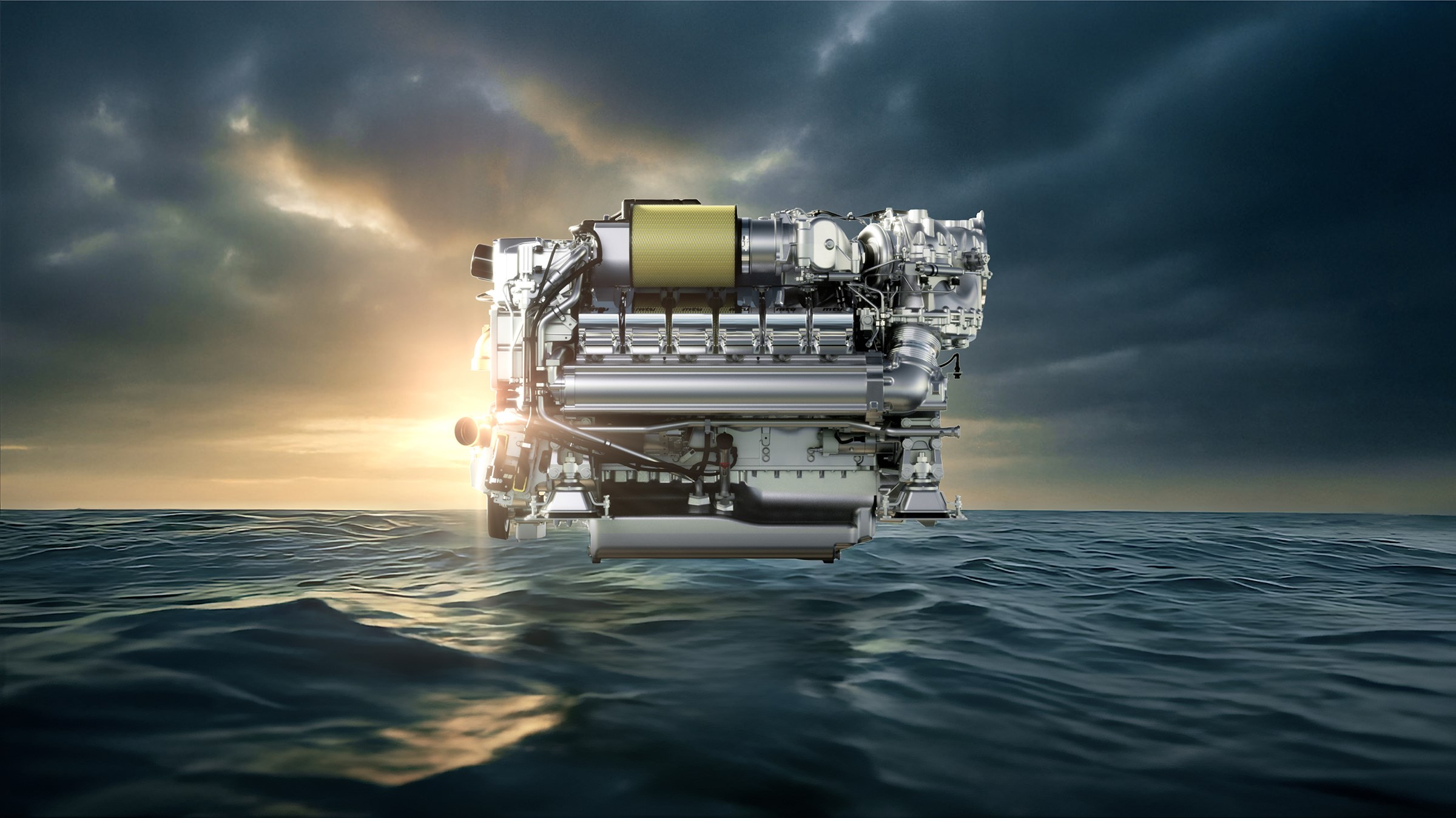 Rolls-Royce süperyatlar için 12 silindirli dev motorunu tanıttı