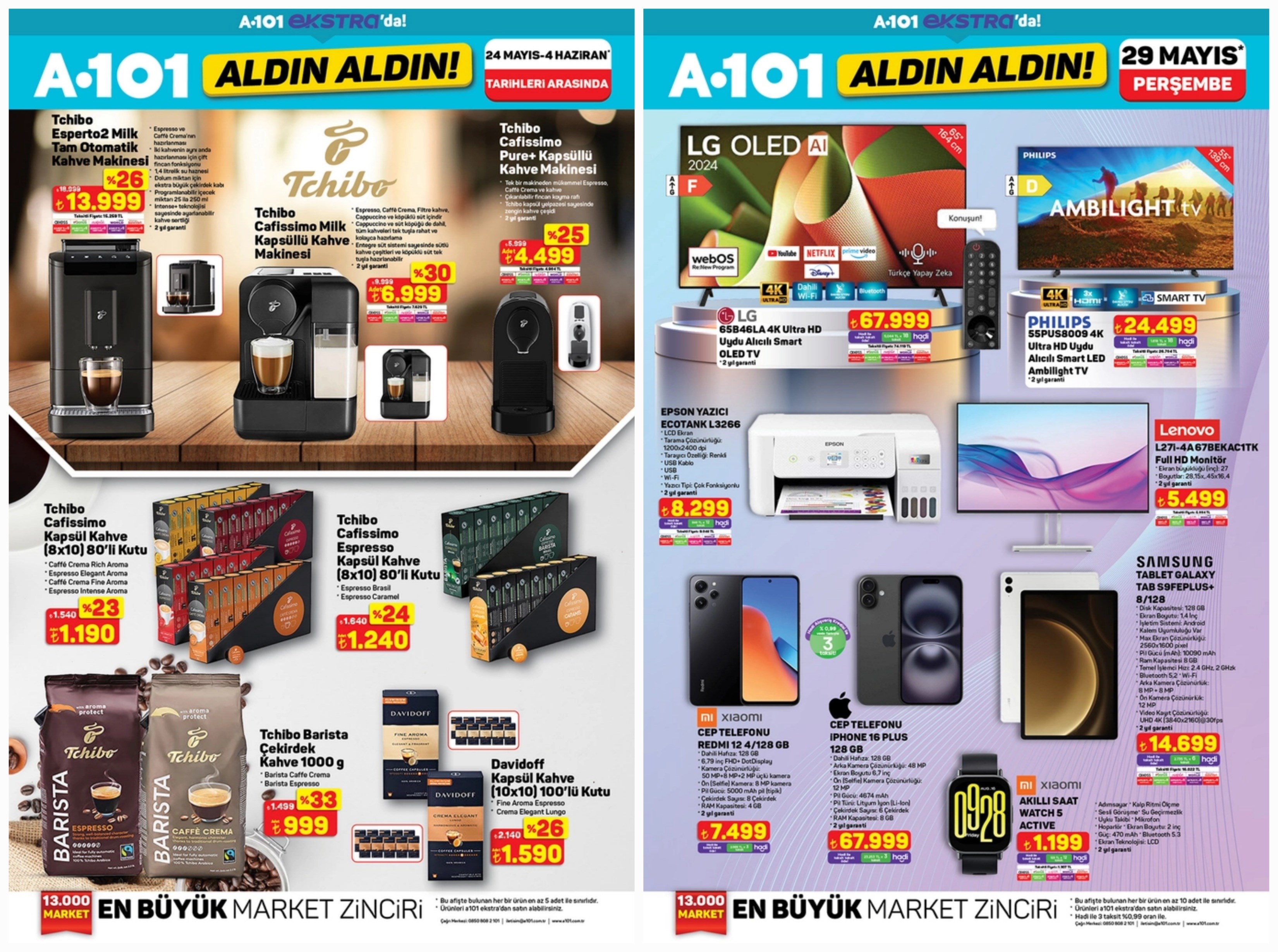 29 Mayıs A101 Ekstra