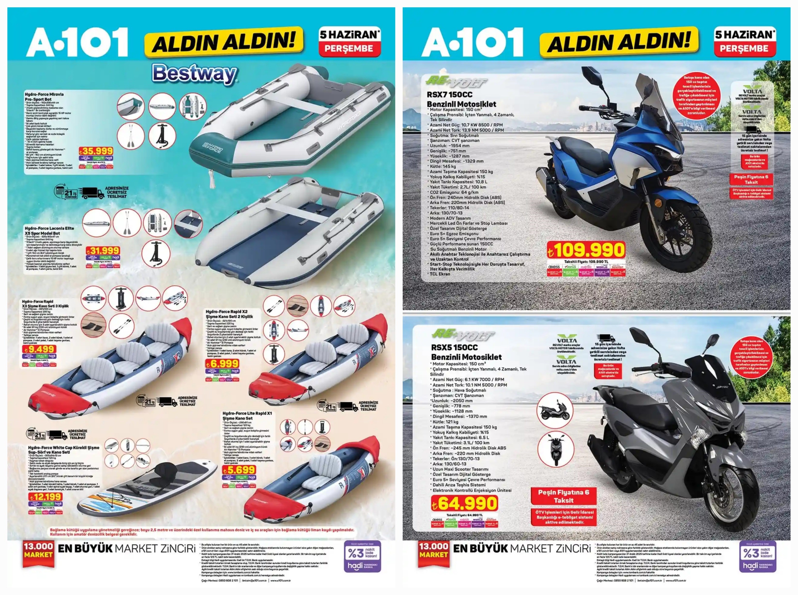 5 Haziran A101 aktüel