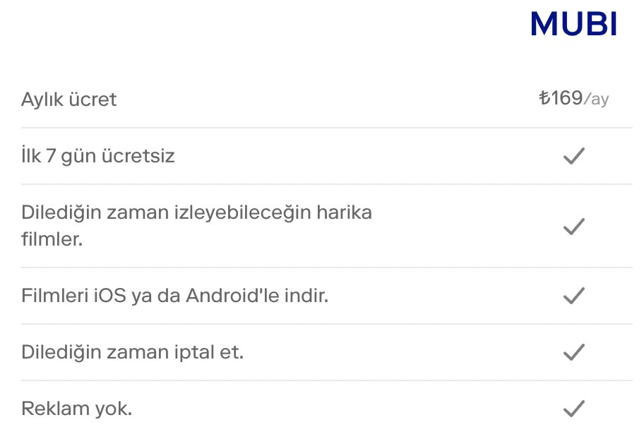 Bağımsız sinemanın destekçisi MUBI, 'Unicorn' oldu!