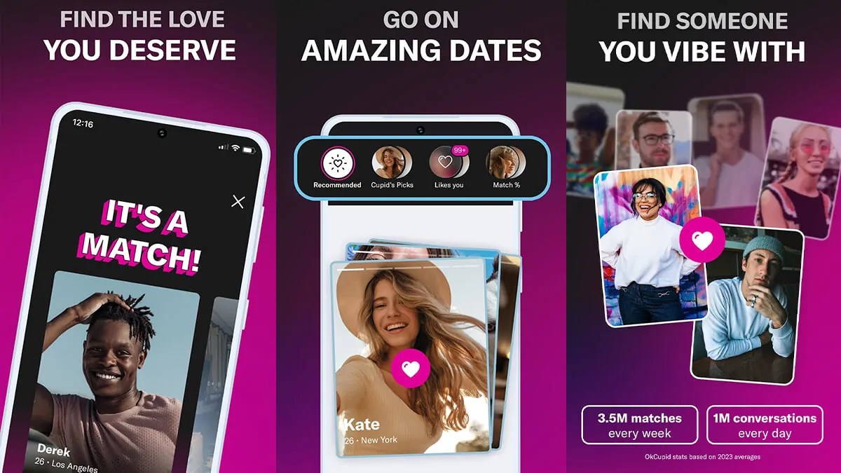 ücretsiz dating uygulaması ve sitesi okcupid