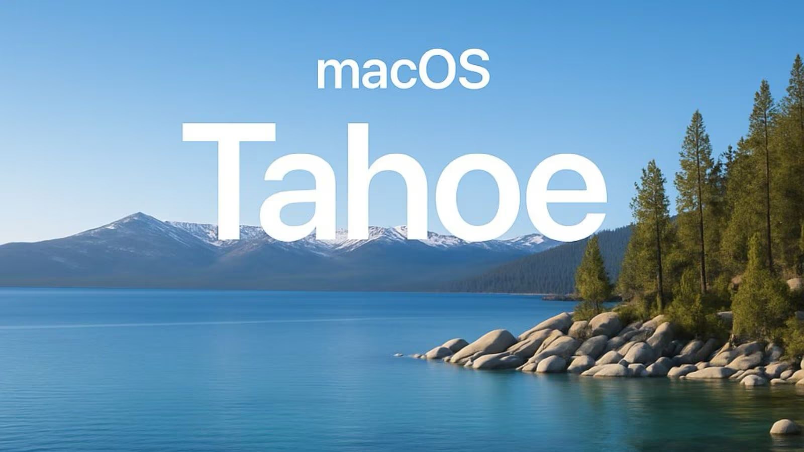 yeni macOS ismi Tahoe
