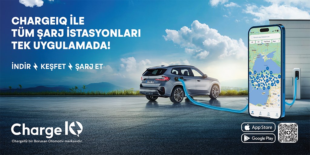 Borusan ChargeIQ: Tüm şarj istasyonları tek noktada