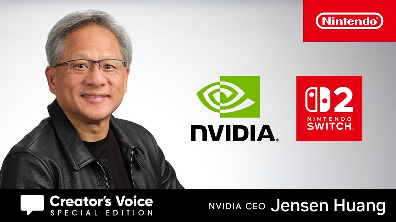 Nvidia CEO'su Jensen Huang: 'Nintendo Switch 2 teknik bir harika'