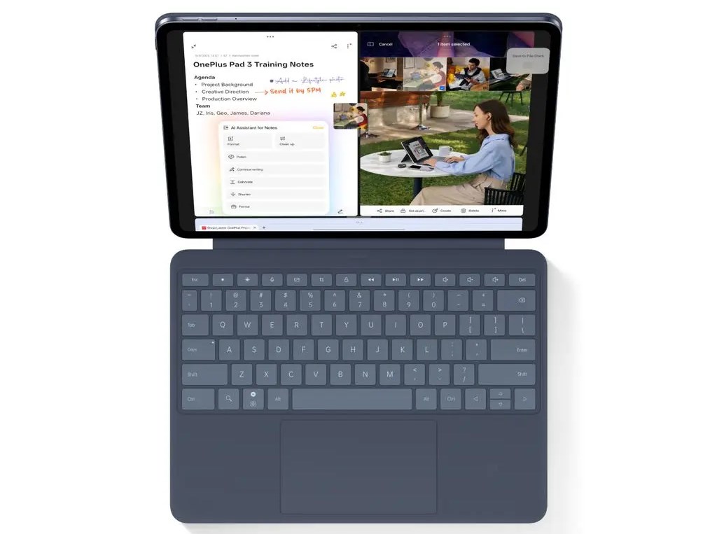 OnePlus Pad 3 teknik özellikleri