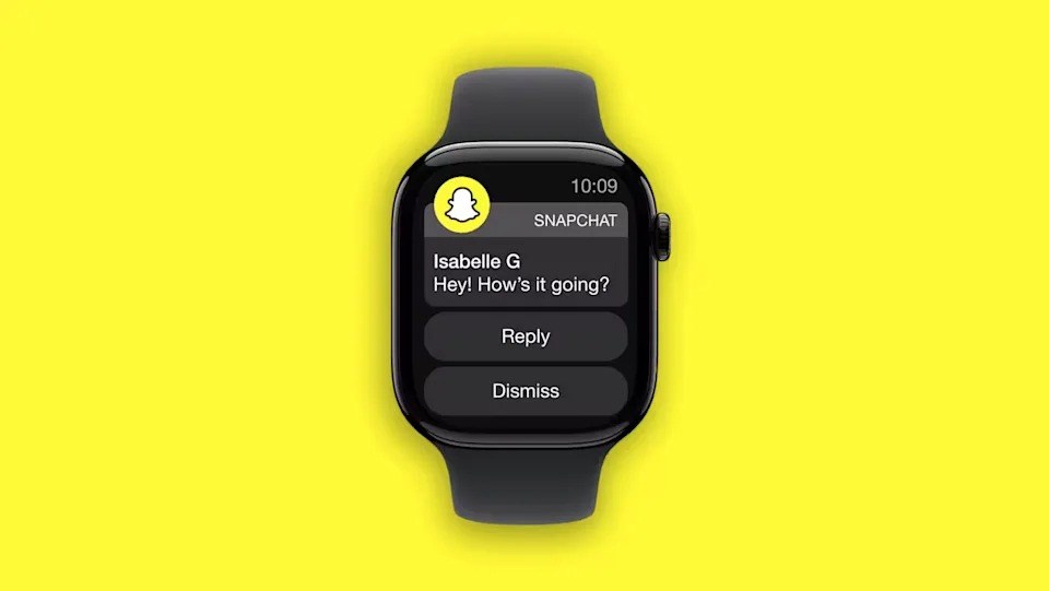 Snapchat, sonunda watchOS uygulamasıyla Apple Watch'a geldi