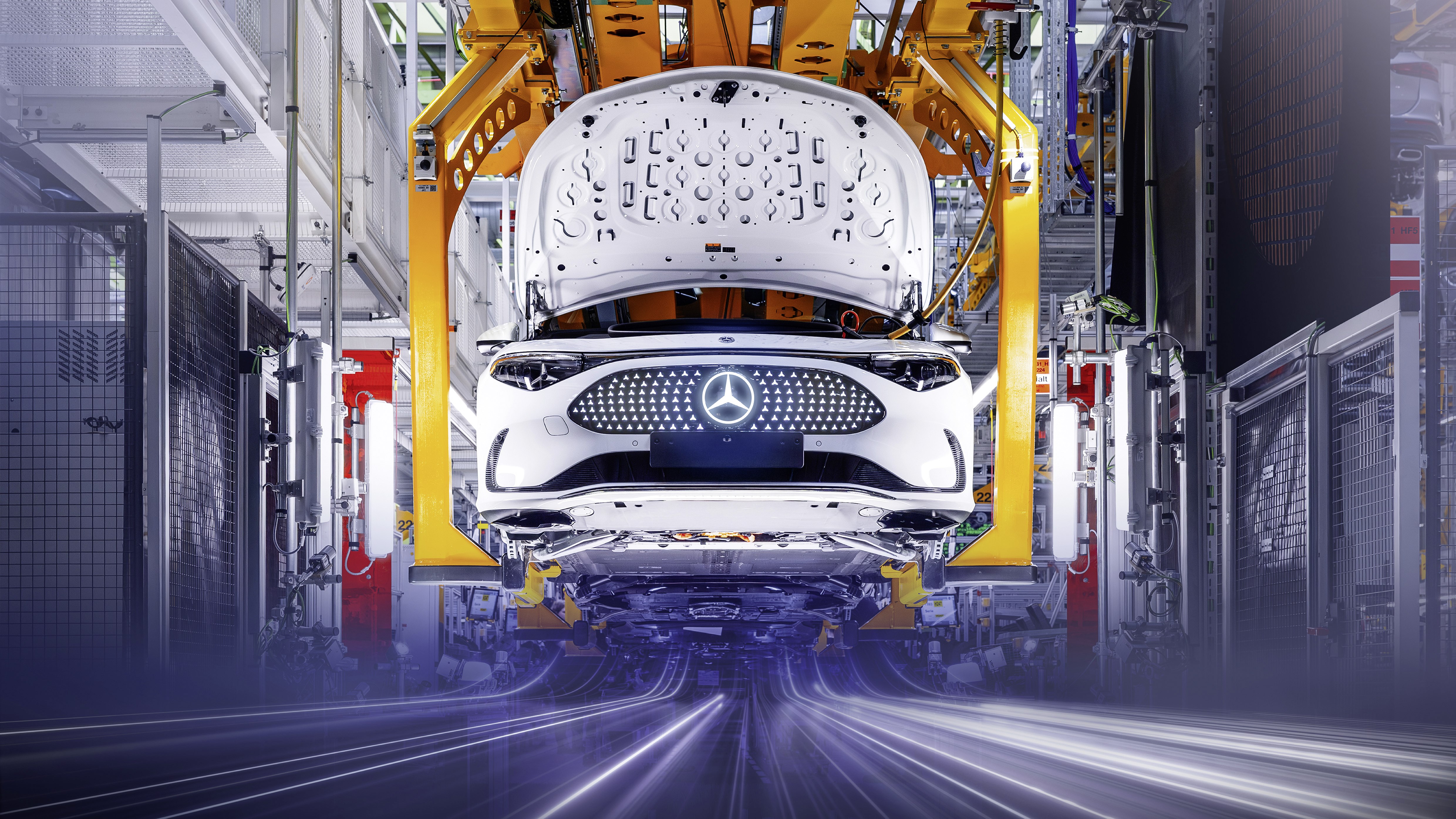 Mercedes'in elektrikli CLA'sı Almanya'da seri üretime girdi