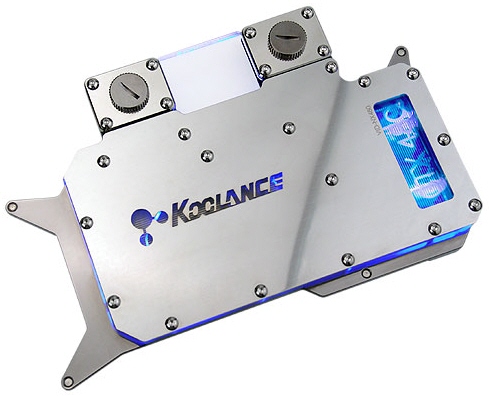 Koolance'dan GeForce GTX 470 ve GTX 480 için su soğutma blokları