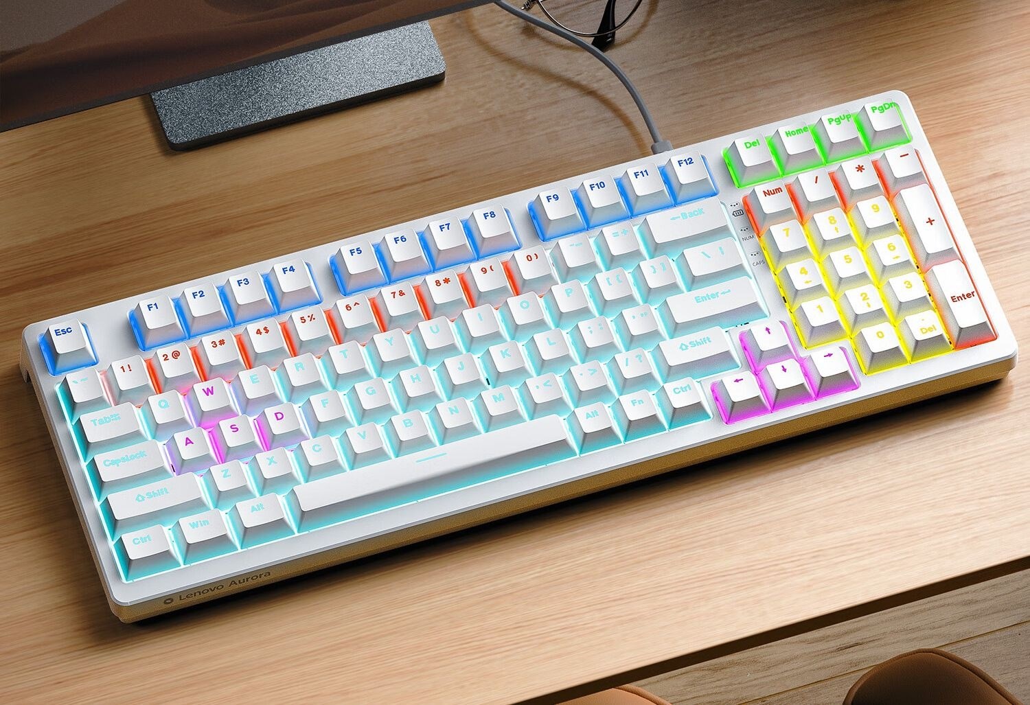 Lenovo Aurora GK10: Uygun fiyatlı mekanik klavye tanıtıldı