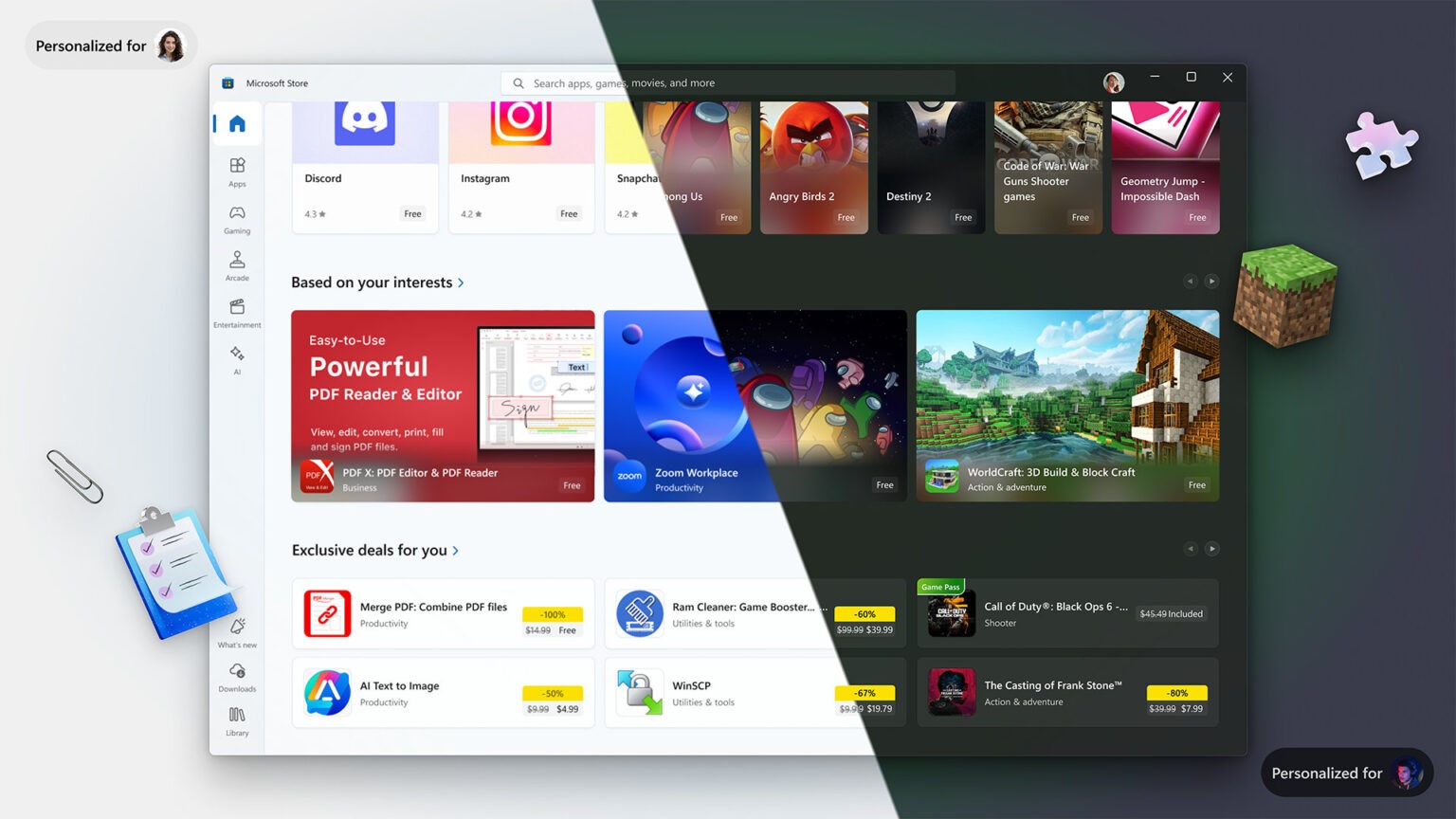 Microsoft Store baştan aşağı yenilendi: Yeni arayüz ve dahası