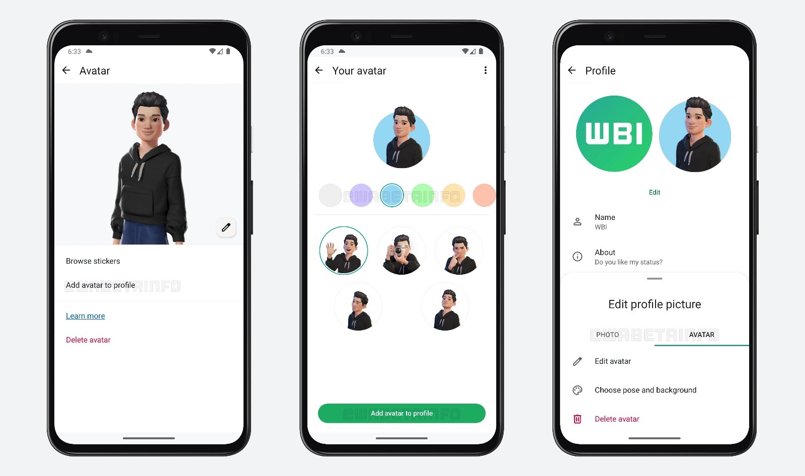 WhatsApp avatar güncellemesi: Profilinize kişisel dokunuş ekleyin