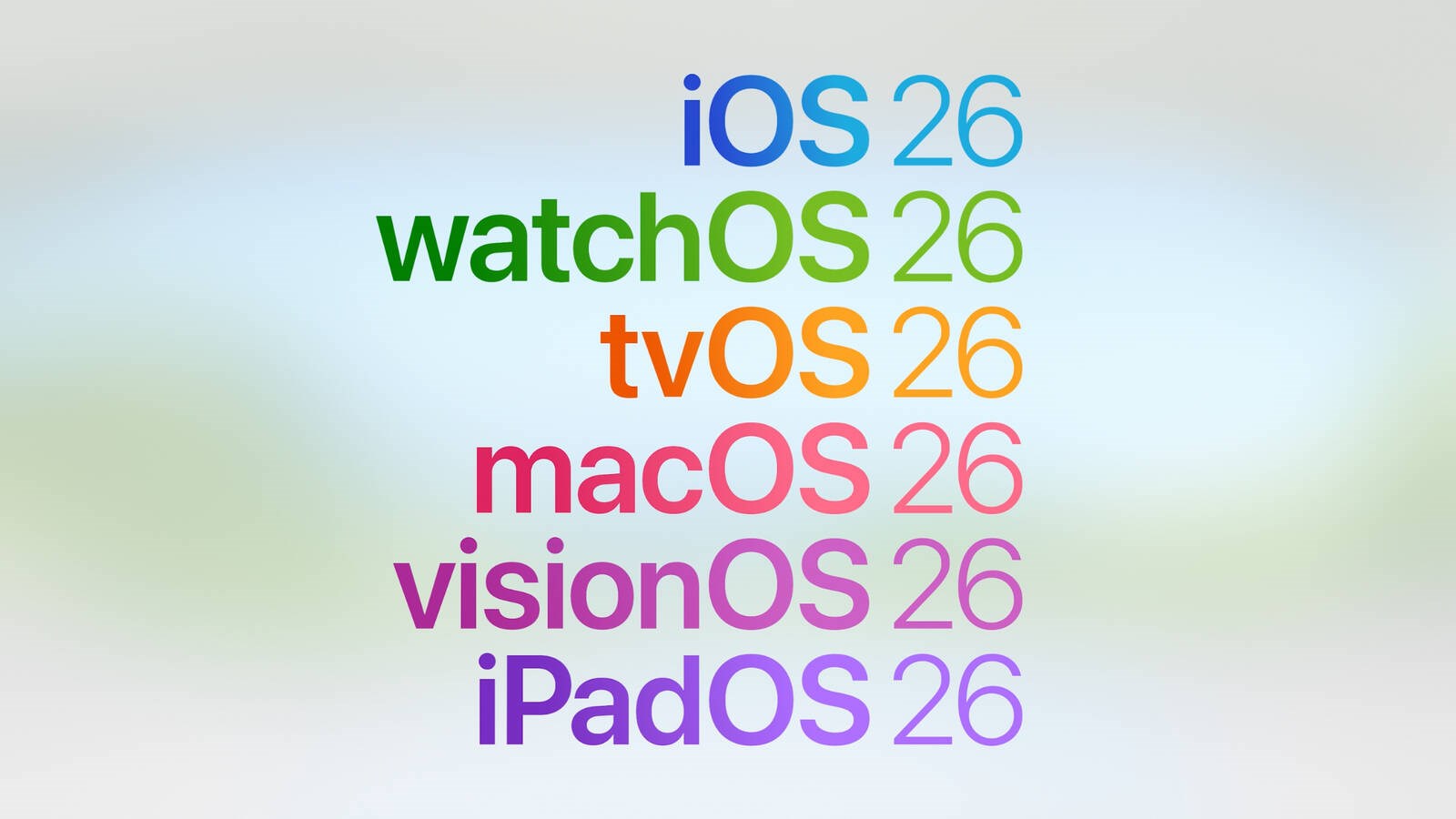 Apple, tüm işletim sistemlerinin adlandırmasını değiştirdi