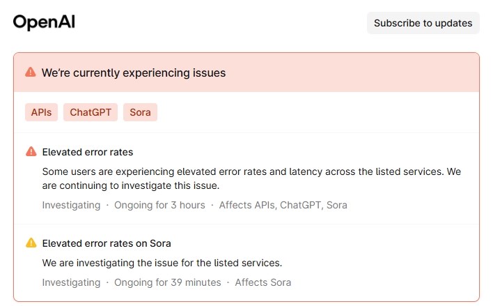 ChatGPT’ye erişim sorunları yaşanıyor: OpenAI'dan açıklama geldi