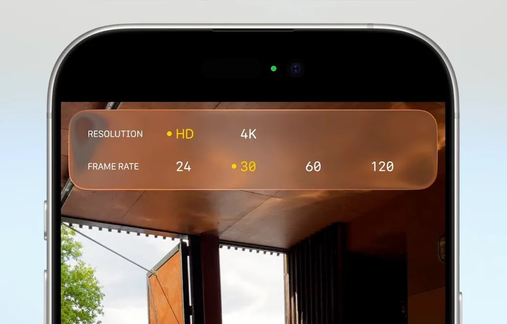 iOS 26 kamera uygulaması ayarlar