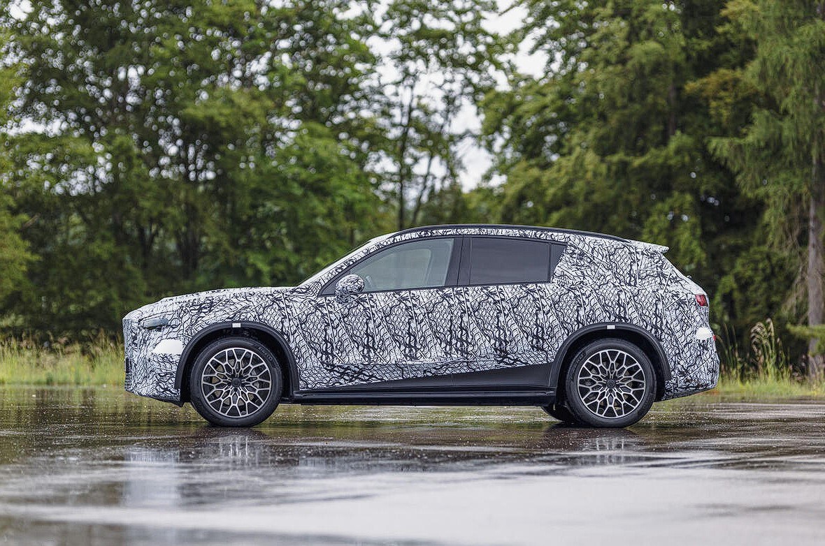 Elektrikli Mercedes GLC'nin resmi görselleri paylaşıldı