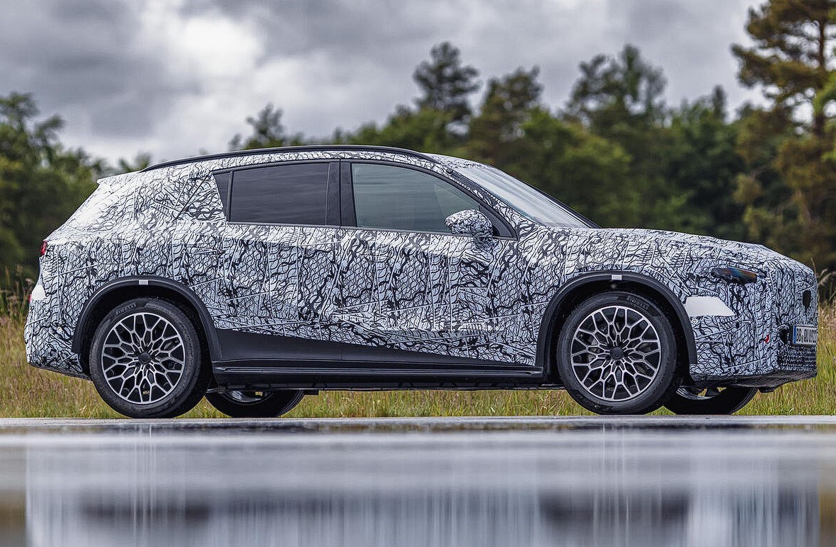 Elektrikli Mercedes GLC'nin resmi görselleri paylaşıldı