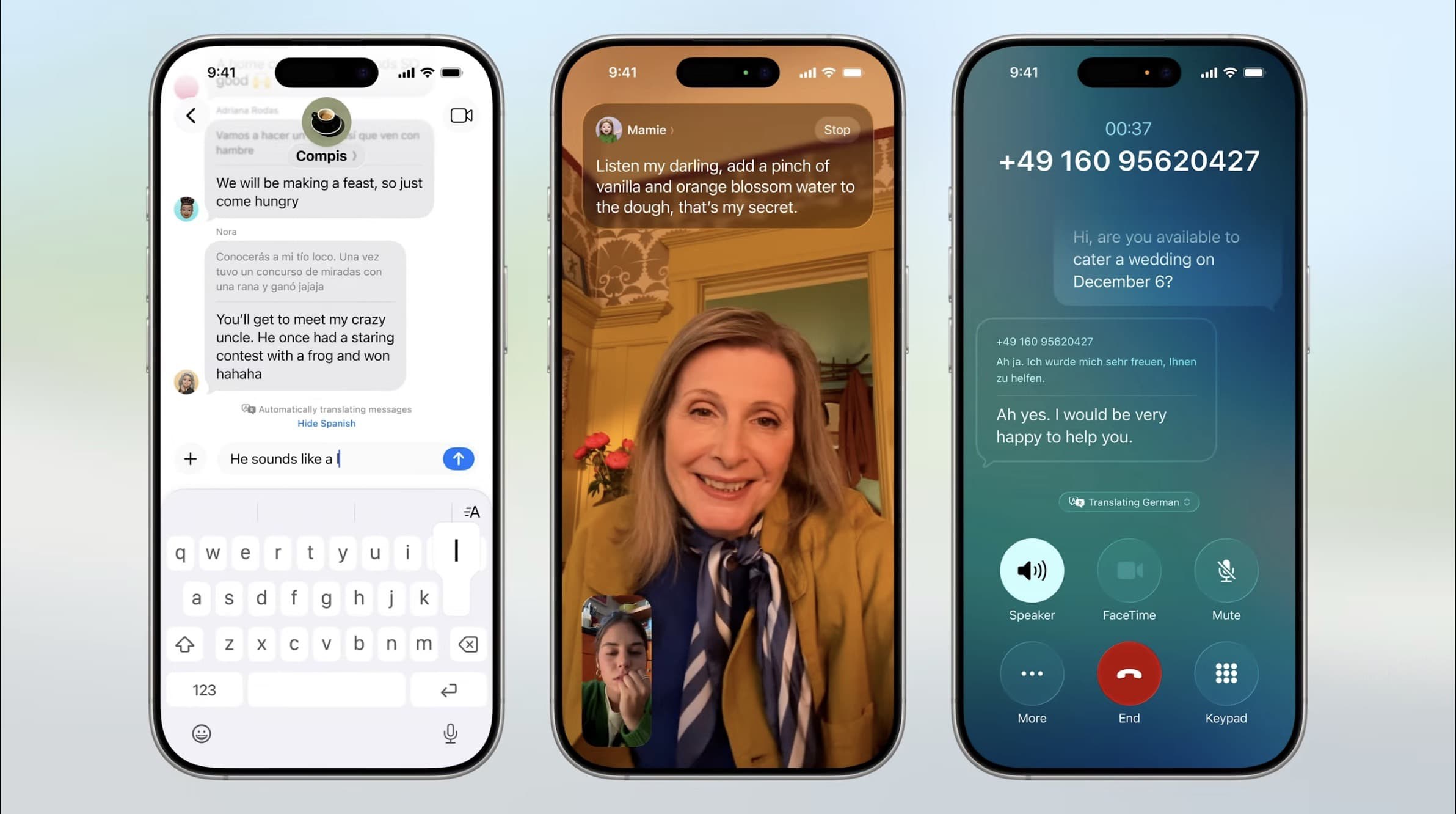 iOS 26 live translation