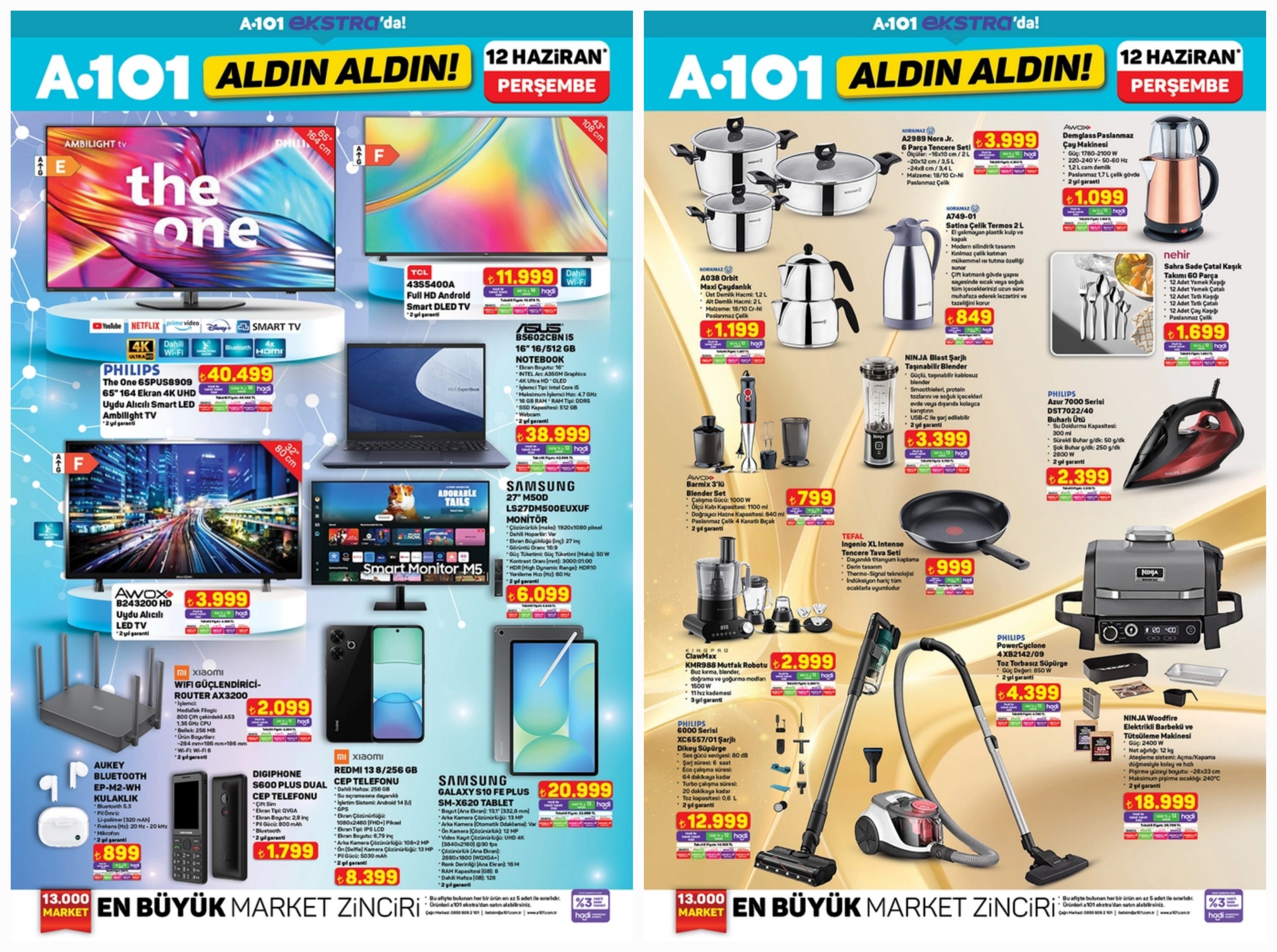 12 Haziran A101 Ekstra