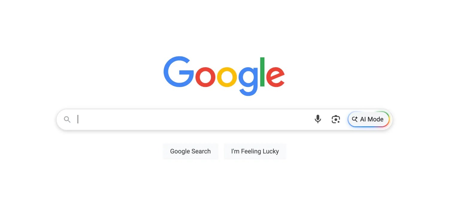 google web ana sayfa arama çubuğu yapay zeka modu