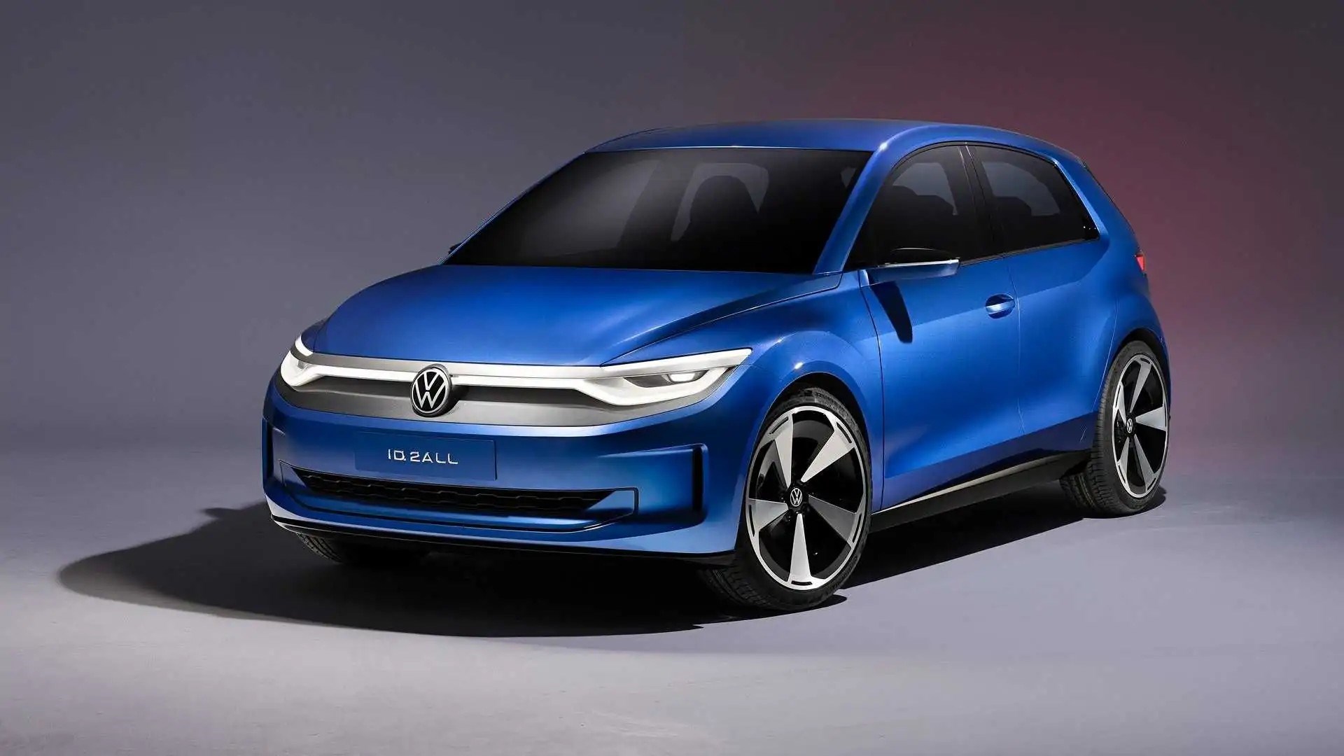 Volkswagen'in yeni elektriklisi ID.2 test edilirken görüntülendi