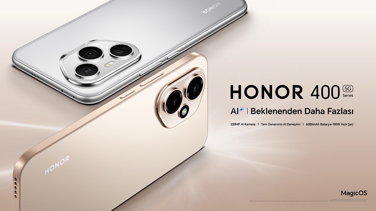 Honor 400 ve 400 Pro Türkiye’de satışa sunuldu: İşte fiyatları