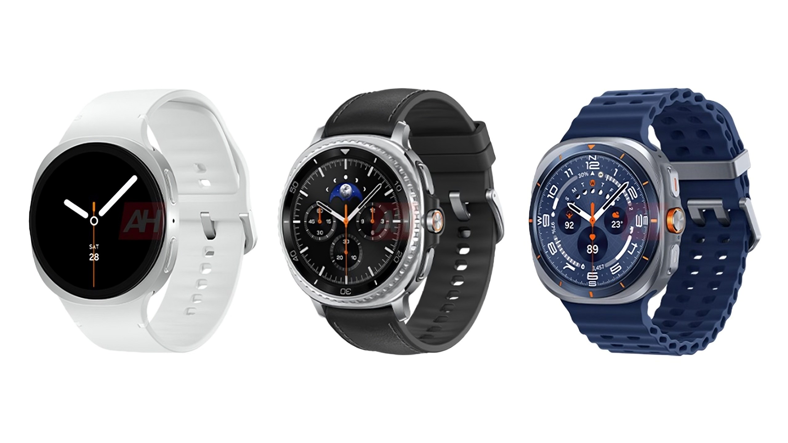 Galaxy Watch 8 modelleri yan yana görüntülendi! İşte tasarımı