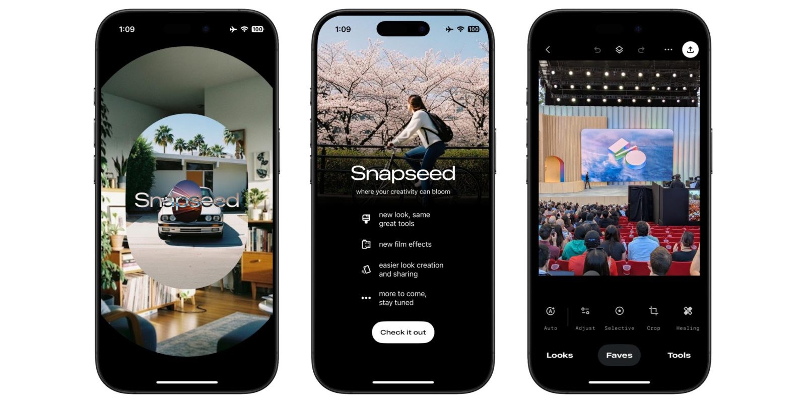 google snapseed 3 ios iphone & ipad indir