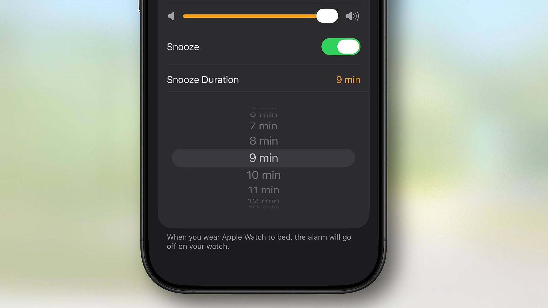 ios 26 alarm erteleme süresini değiştirme & ayarlama