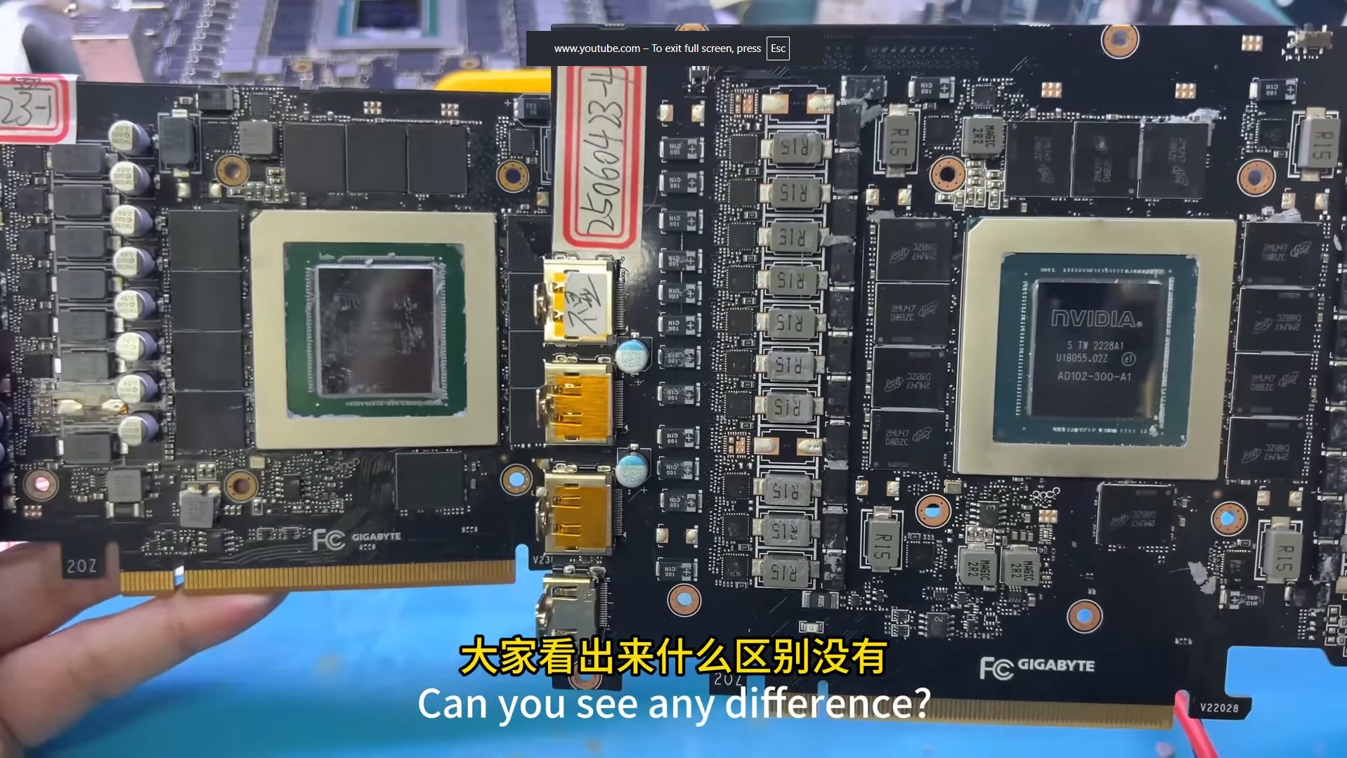 RTX 4090 görünümlü sahte kartlar ortaya çıktı