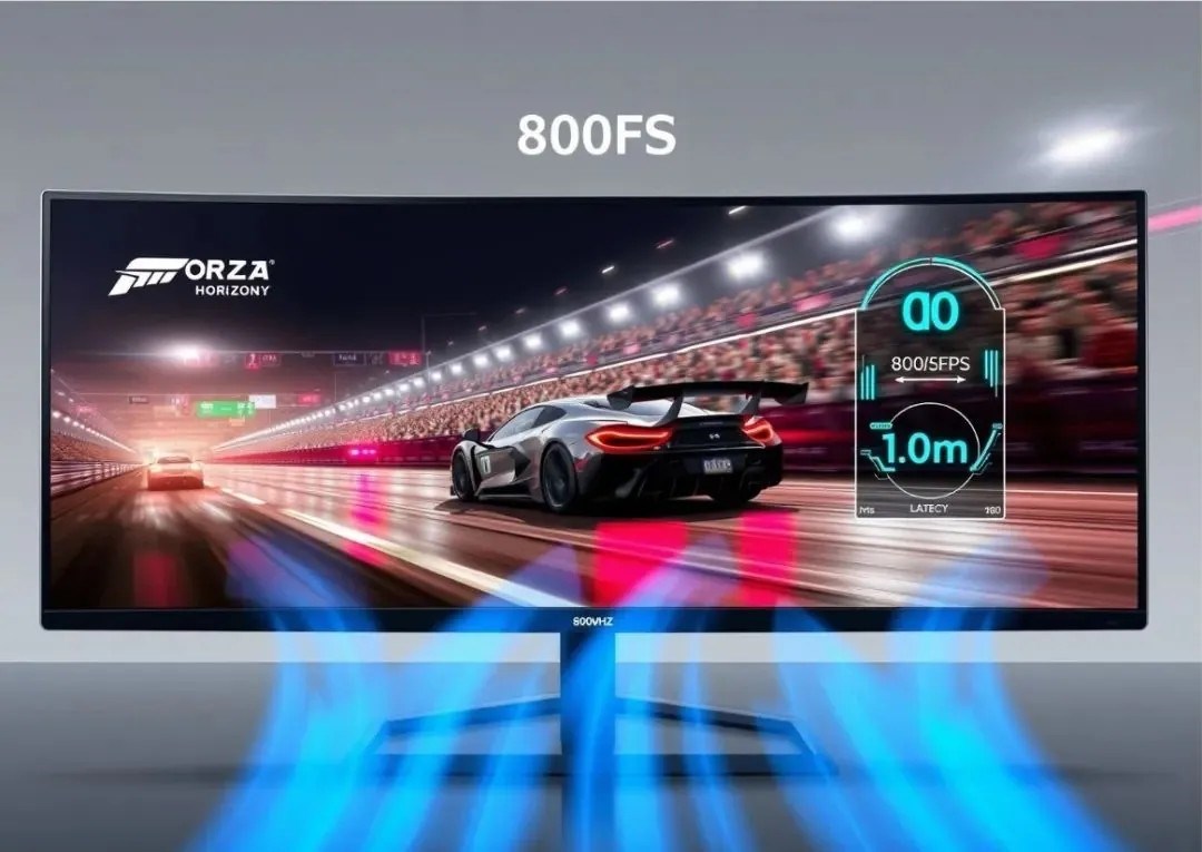 HKC, dünyanın ilk 800 Hz oyuncu monitörünü duyurdu