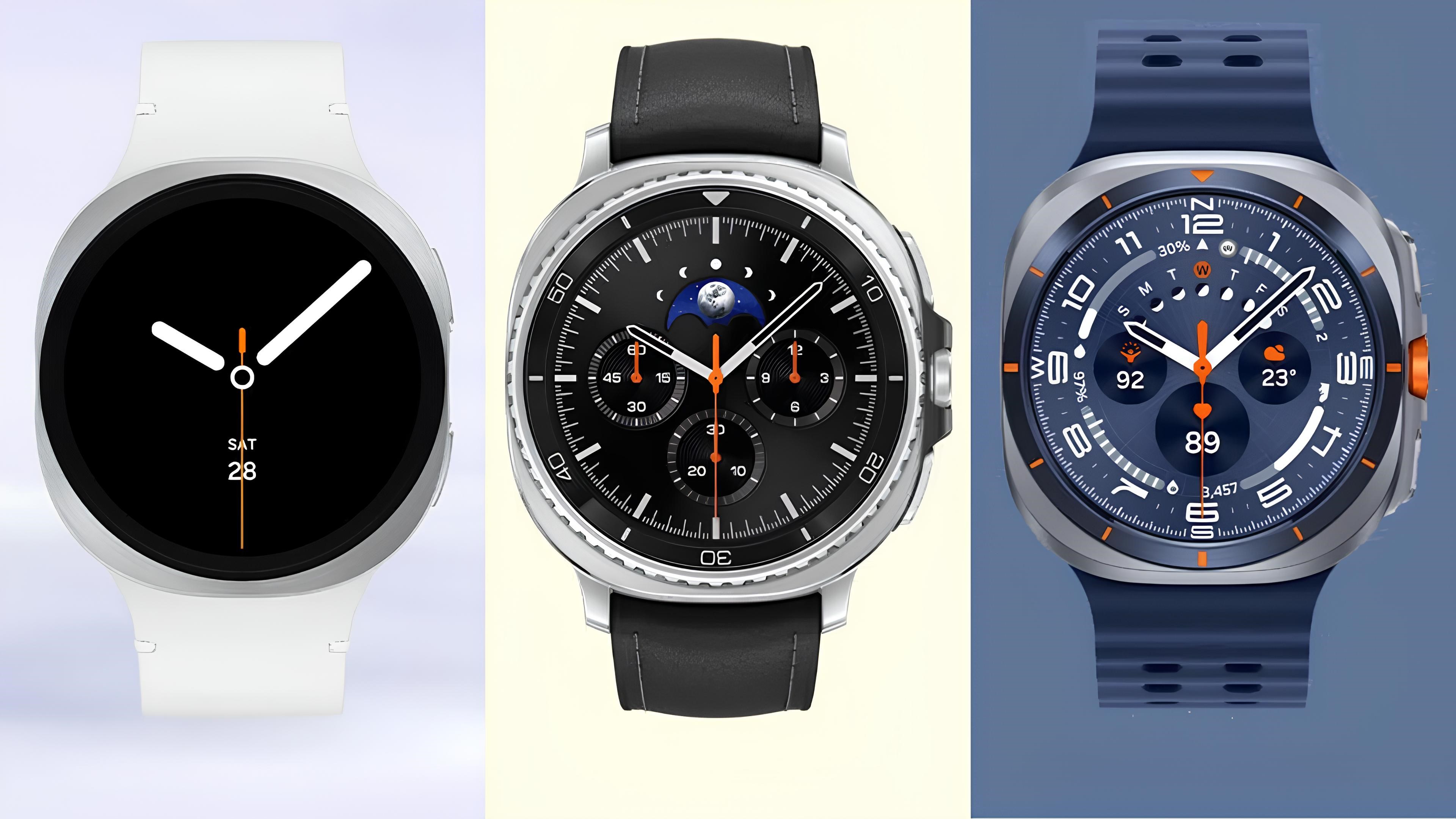 Samsung Galaxy Watch 8 ve Watch Ultra 2 sızdırıldı: İşte tasarımı