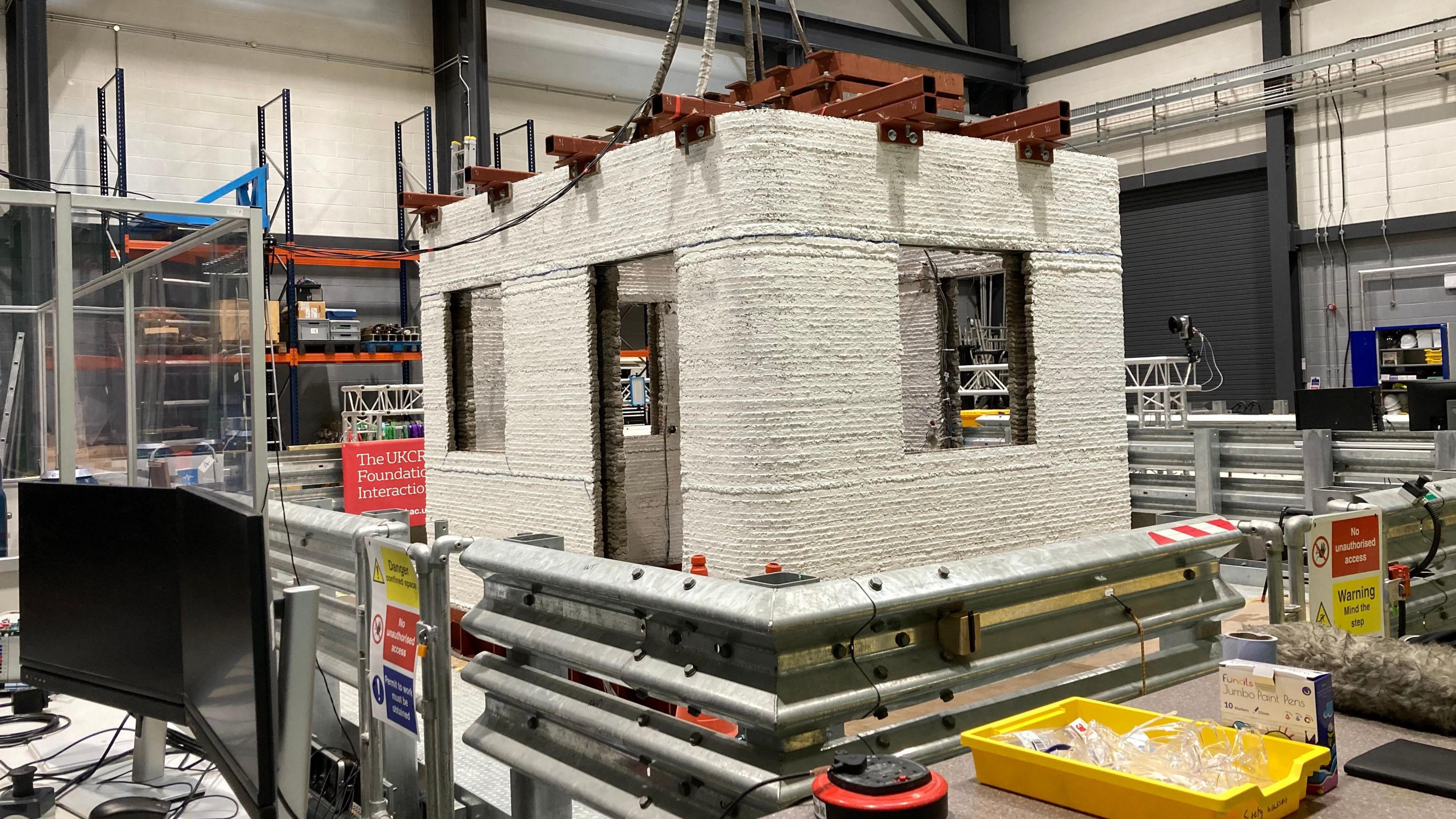 3D baskılı evler ilk kez gerçekçi deprem şartlarında test edildi