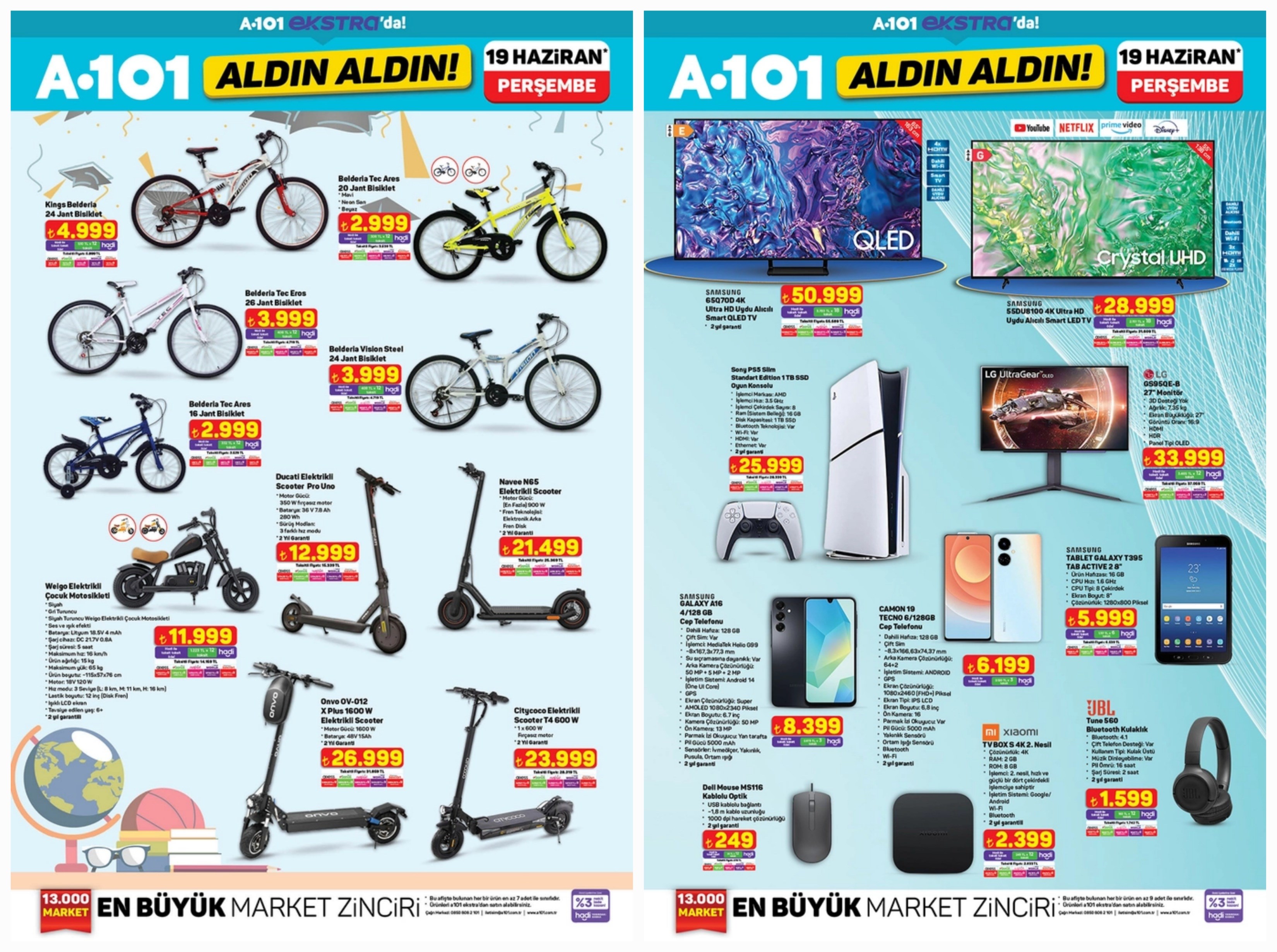 19 Haziran A101 Ekstra