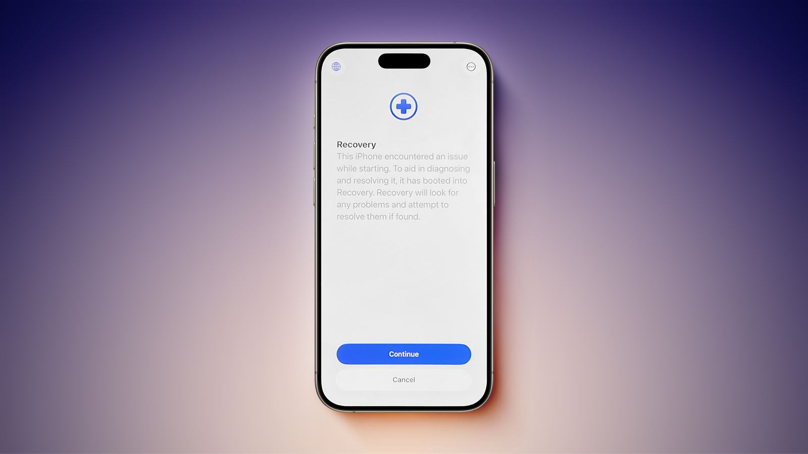ios 26 iphone kurtarma yardımcısı özelliği