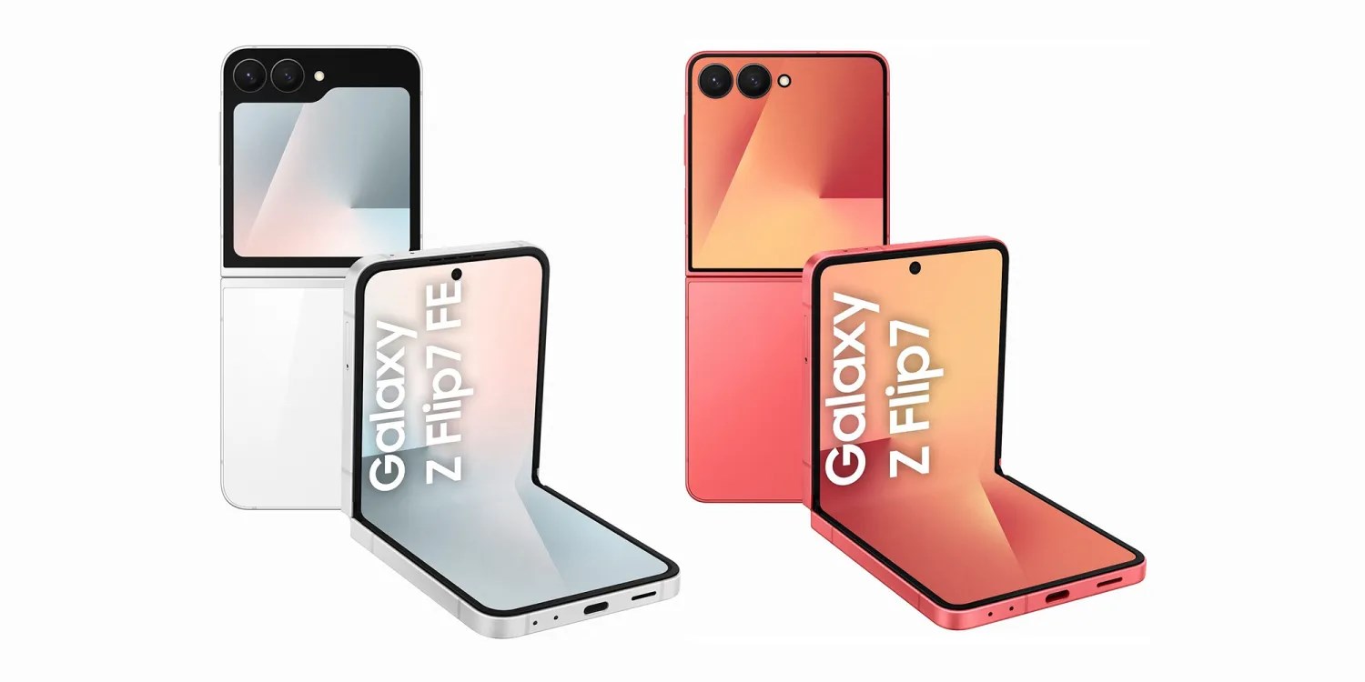 Galaxy Z Flip 7 & Flip FE basın görselleri