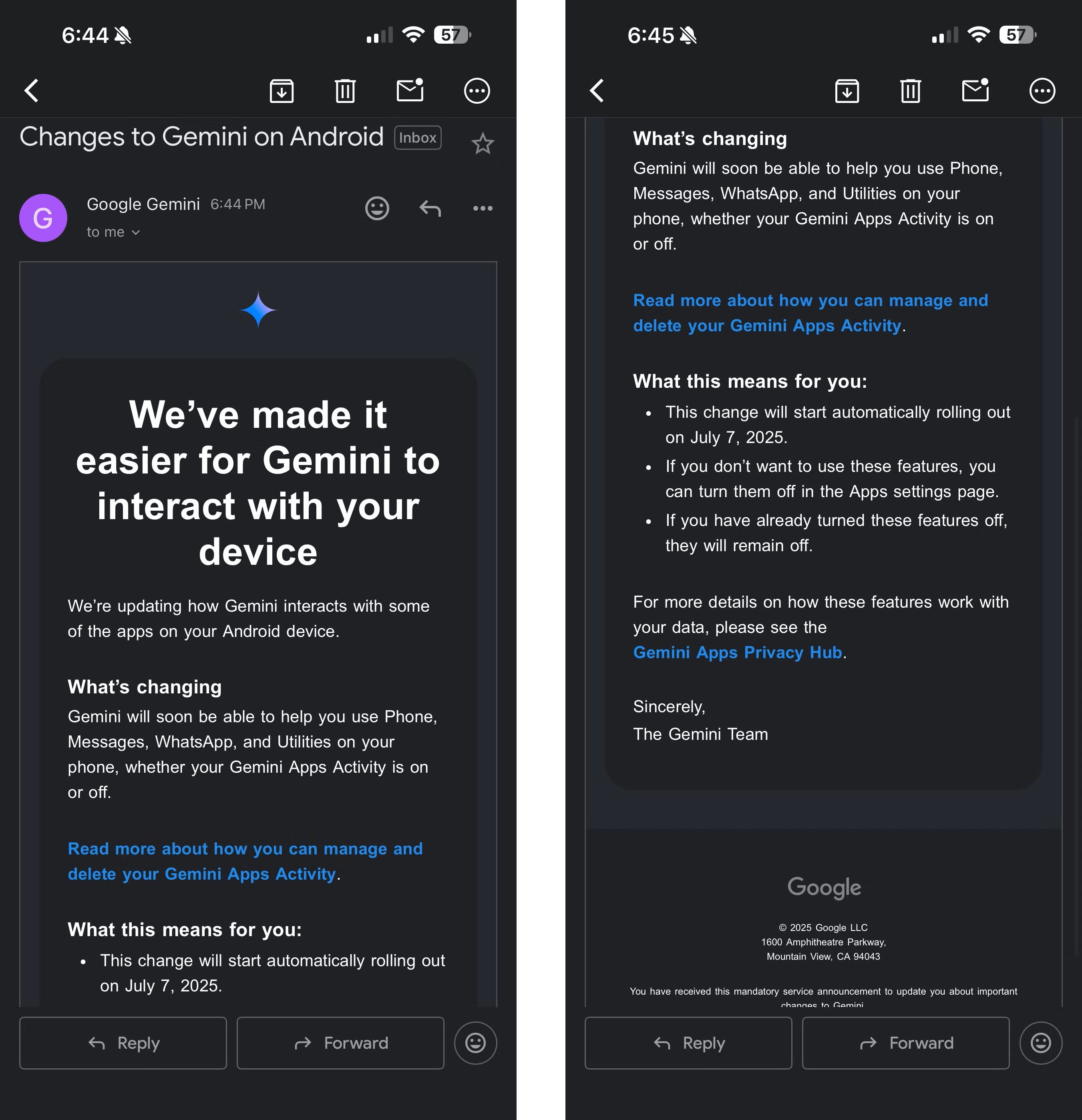 Gemini, Android’de Google Asistan’ın yerini almaya hazırlanıyor