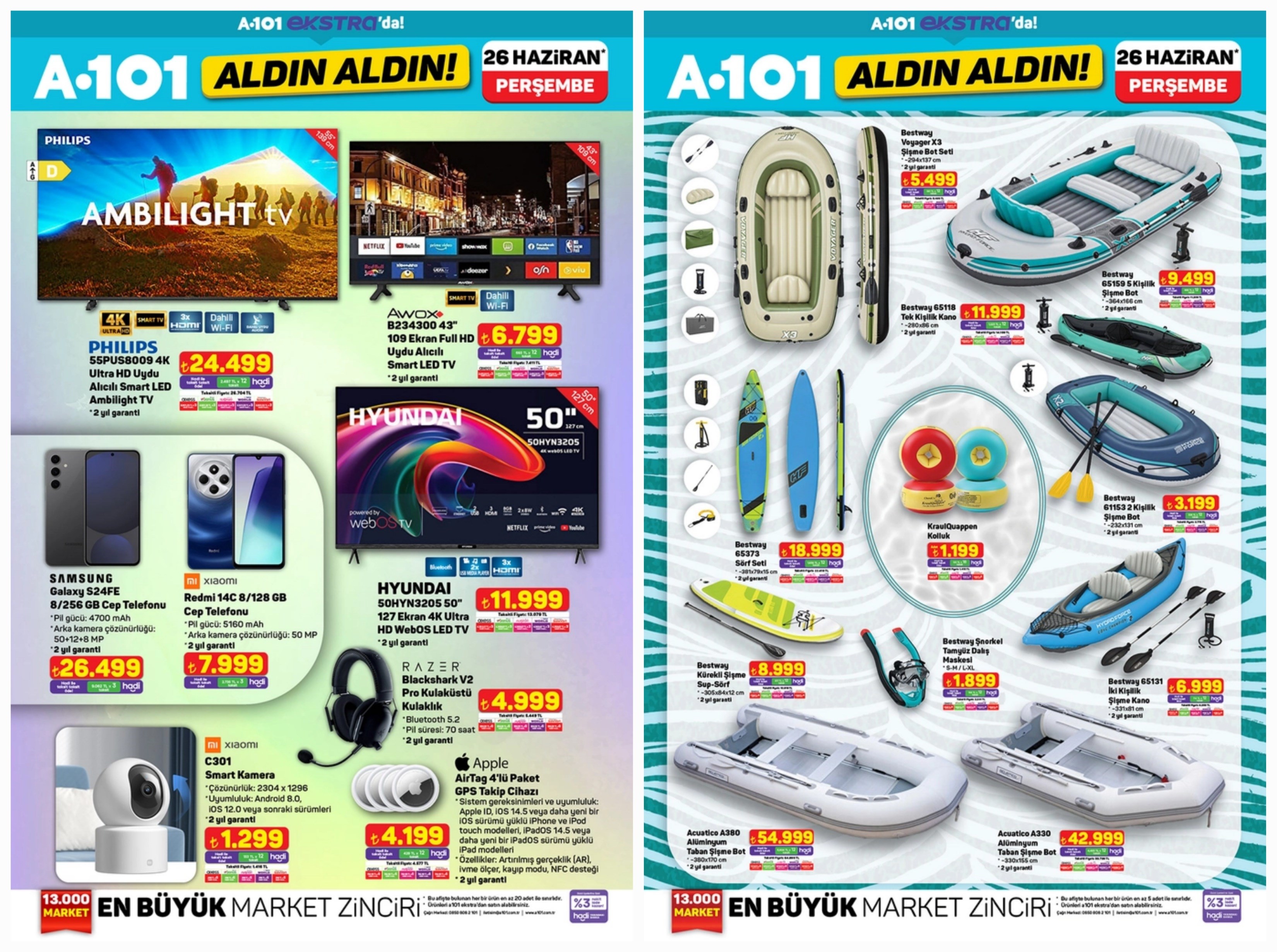 26 Haziran A101 Ekstra
