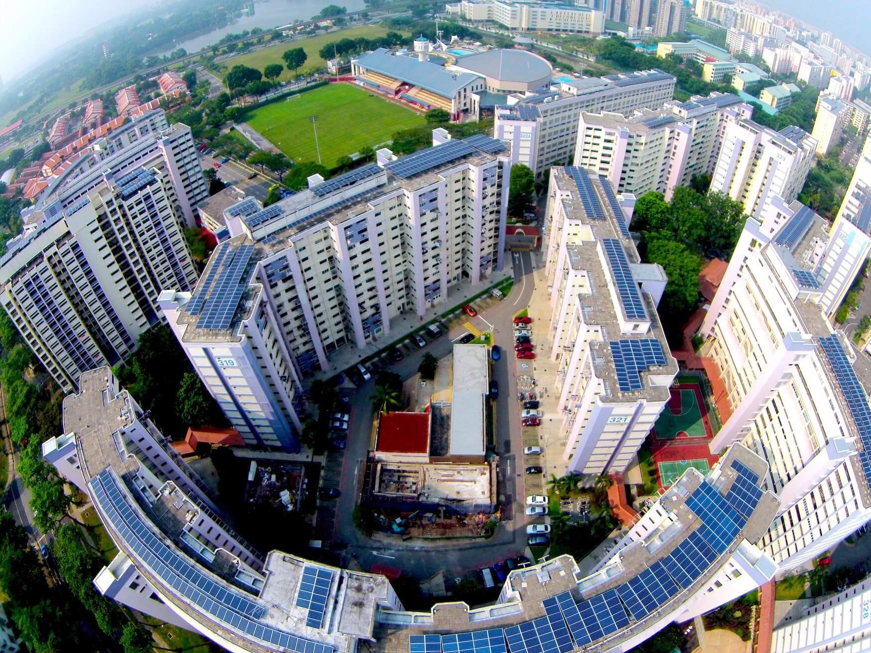 Singapur, güneş enerjisinde gözünü çatılara dikti