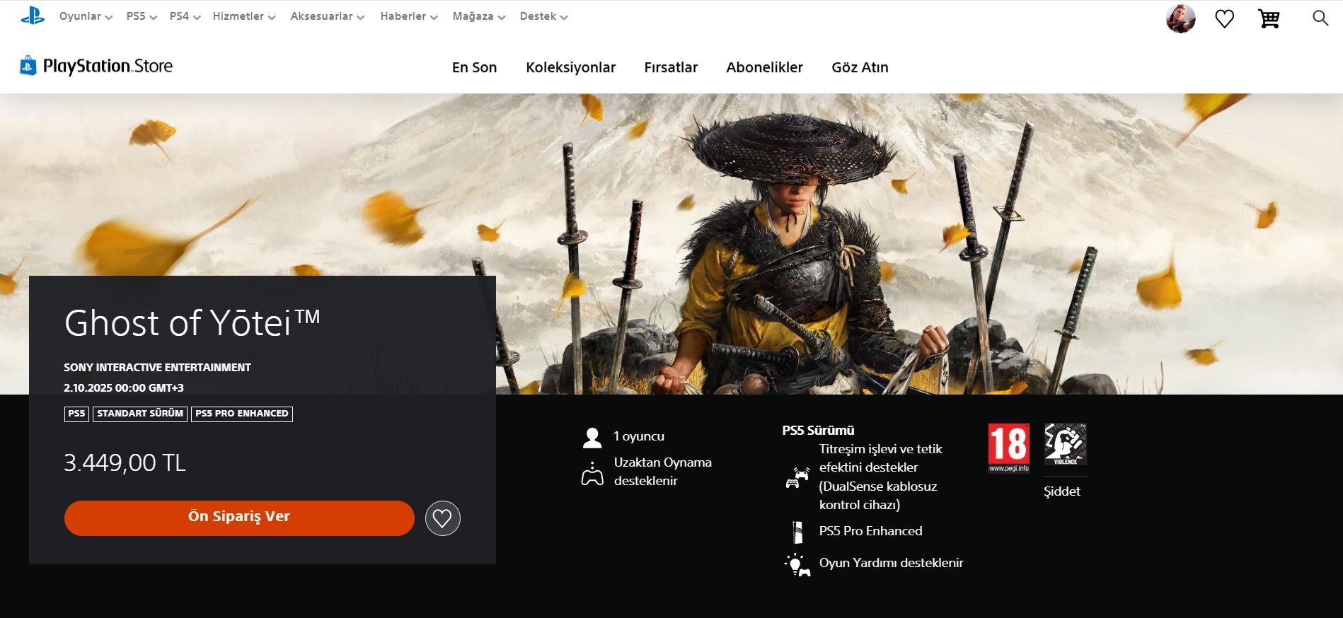 PlayStation oyunlarına zam yapıldı